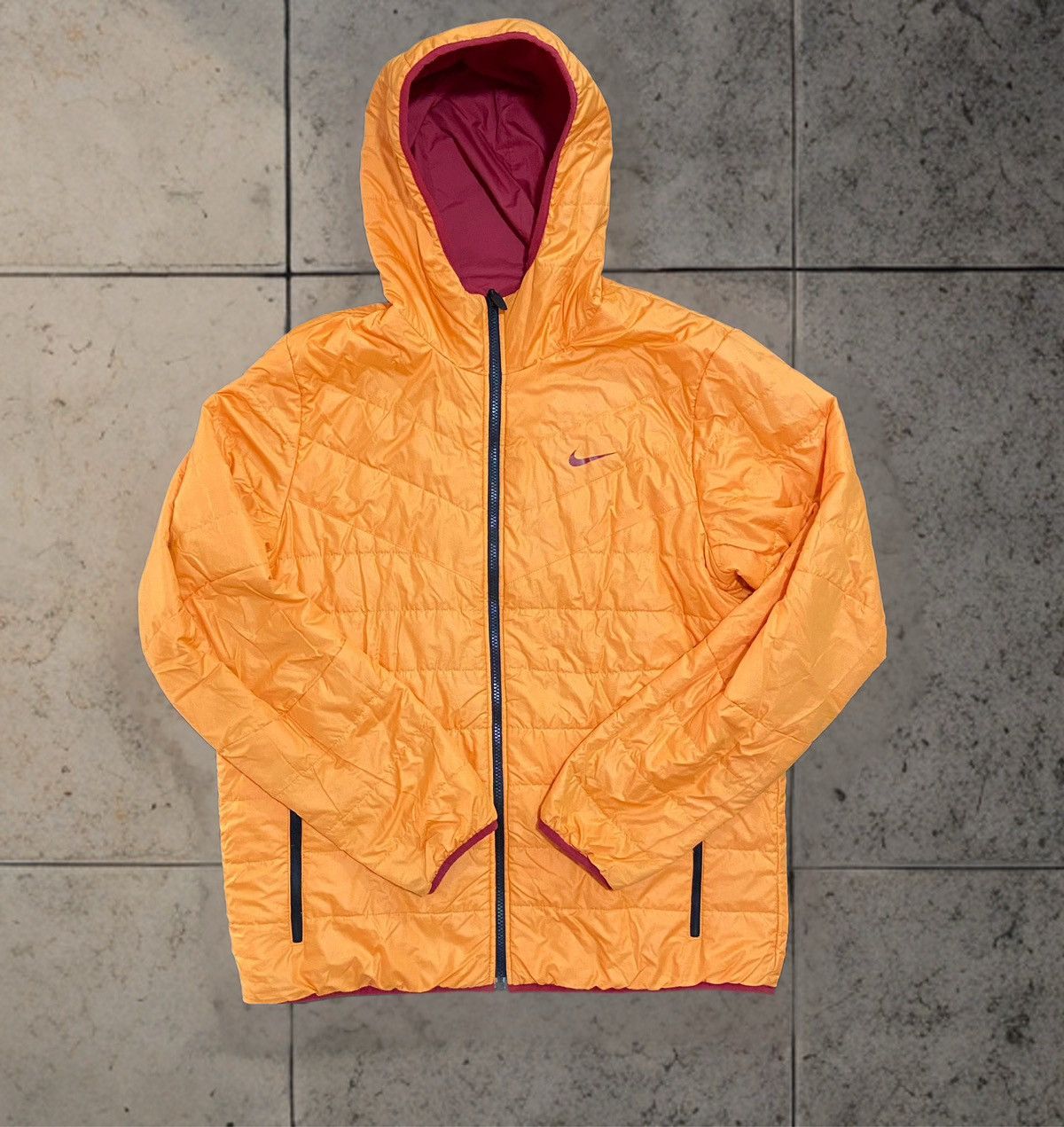 Nike × Vintage Nike double sided windbreaker light Jacket Size L Size US L / EU 52-54 / 3 - 1 Thumbnail