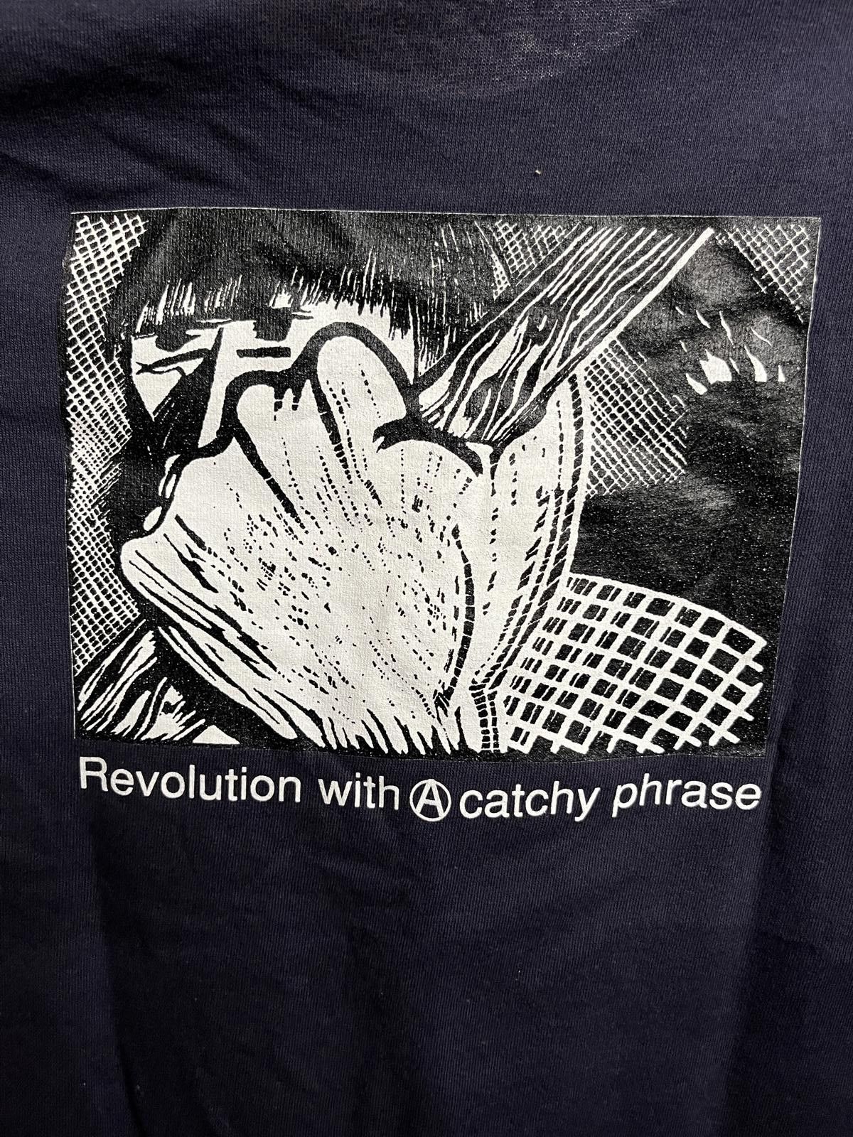 Anvil VTG Refused Band Tee Revolution With A Catchy Phrase T-shirt Size US S / EU 44-46 / 1 - 5 Thumbnail