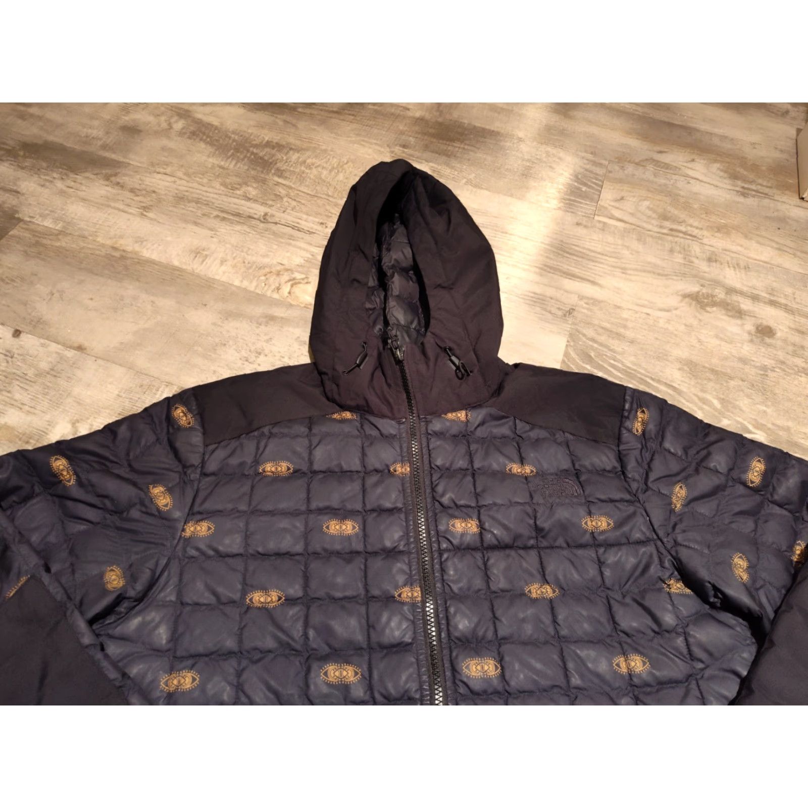 The North Face The North Face Quilted Thermoball Hoodie Jacket Navy Blue Small EUC Size US S / EU 44-46 / 1 - 7 Thumbnail