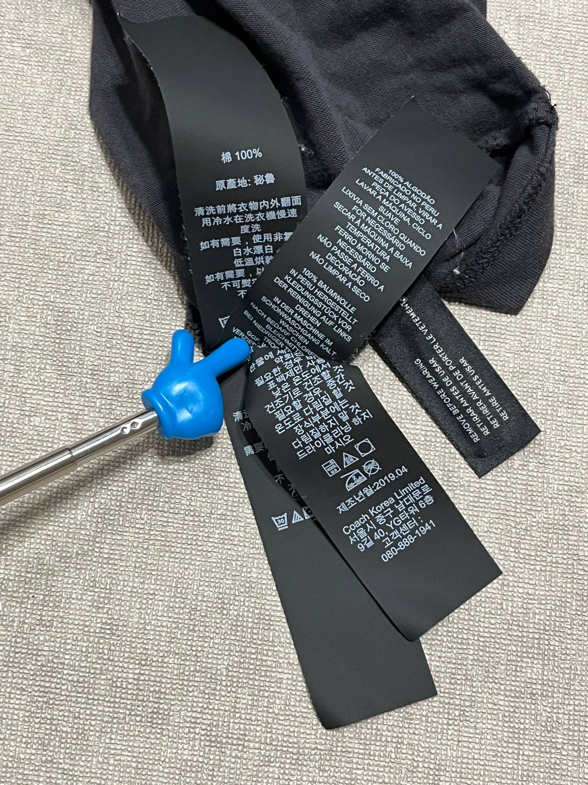 Coach Rare Coach x STG Sui Jianguo Rex Women`s T Shirt Logo Sz S Size S / US 4 / IT 40 - 12 Thumbnail