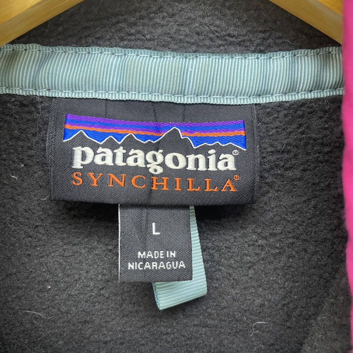 Patagonia 💥Vintage Patagonia Synchilla Half Snap Button Fleece Size US M / EU 48-50 / 2 - 4 Thumbnail