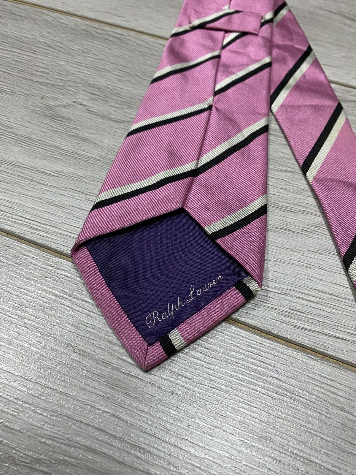 Ralph Lauren Purple Label Ralph Lauren purple label silk tie Size ONE SIZE - 7 Thumbnail