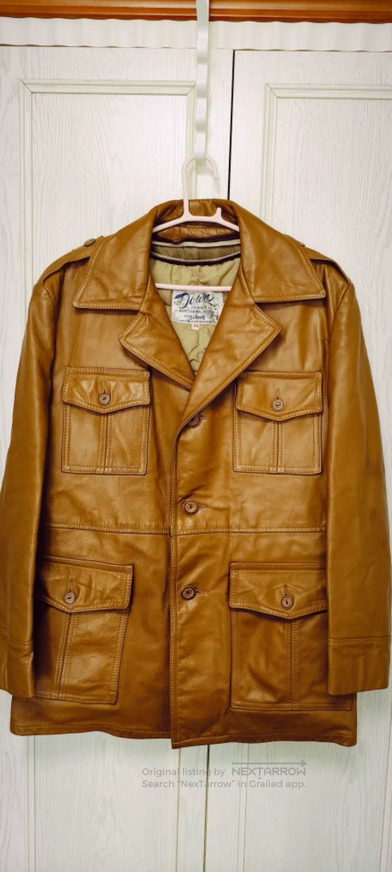 Schott Schott Cowhide down liner hunting outfit, short trench coa Size US L / EU 52-54 / 3 - 1 Thumbnail