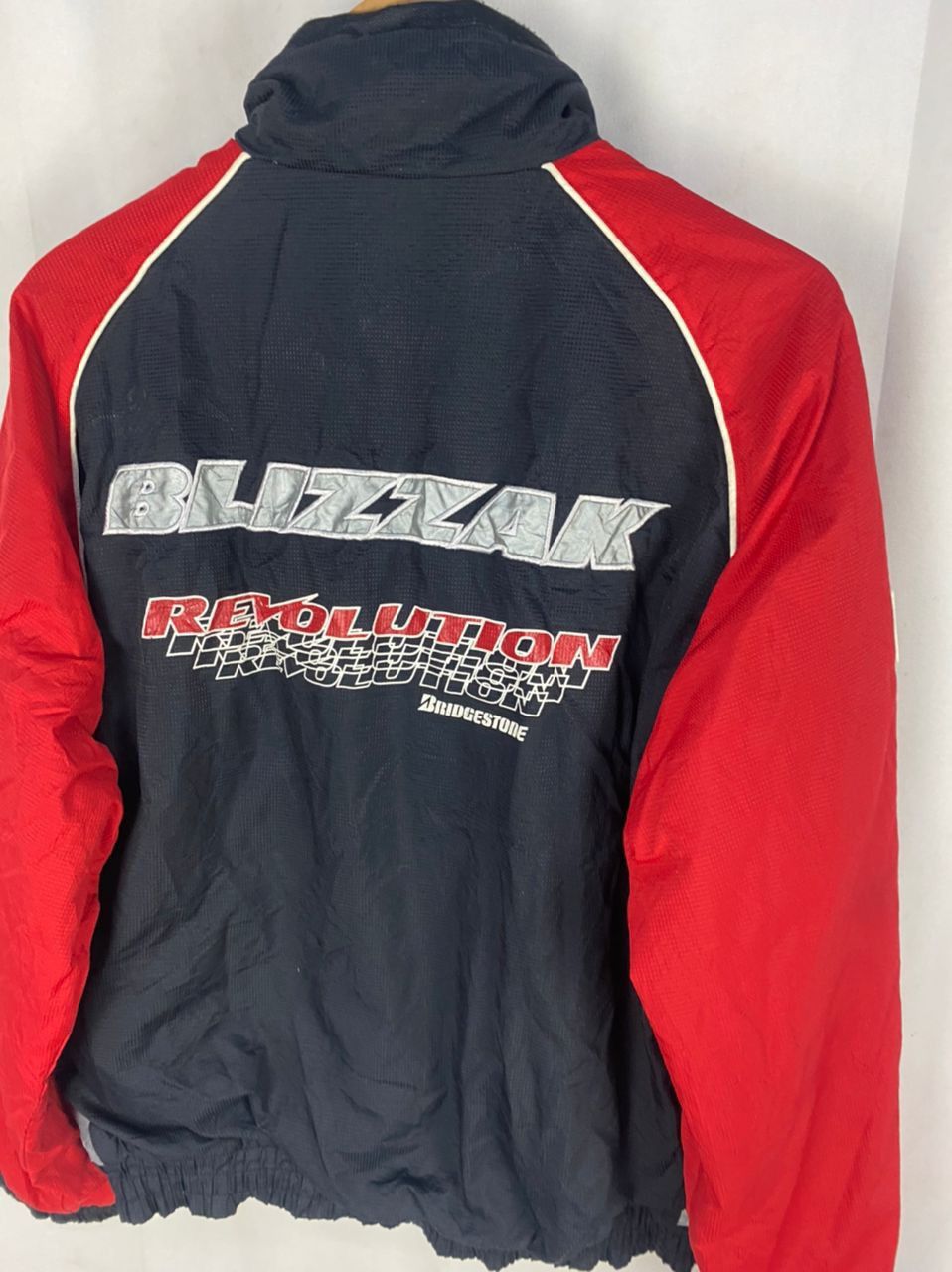 Sports Specialties Blizzak Bridgestone spellout double zipper jacket Size US L / EU 52-54 / 3 - 9 Thumbnail