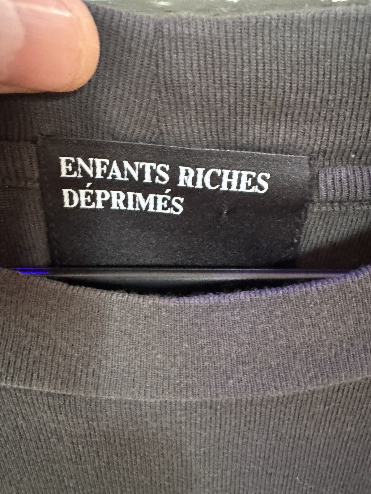 Enfants Riches Deprimes Enfants Riches Deprimes M Slave Girl Raglan T shirt Size US M / EU 48-50 / 2 - 5 Thumbnail