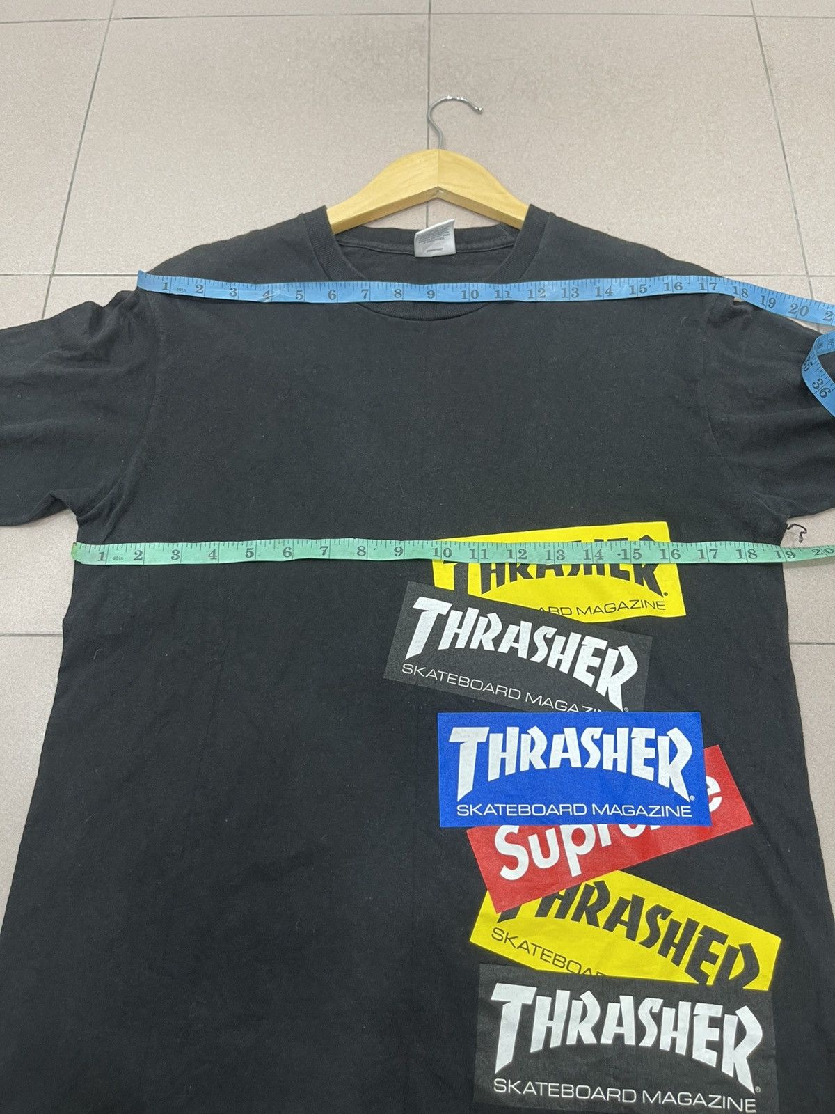 Supreme × Thrasher Supreme x Thrasher Multi Logo Long Sleeve Size US S / EU 44-46 / 1 - 10 Thumbnail