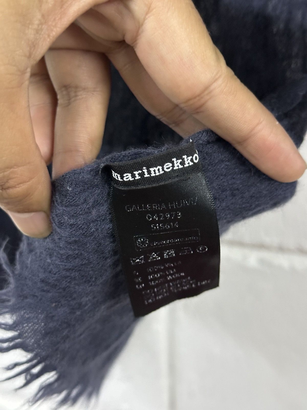 Marimekko Marimekko 100 Laine (Wool) Stripes Muffler Size ONE SIZE - 5 Thumbnail