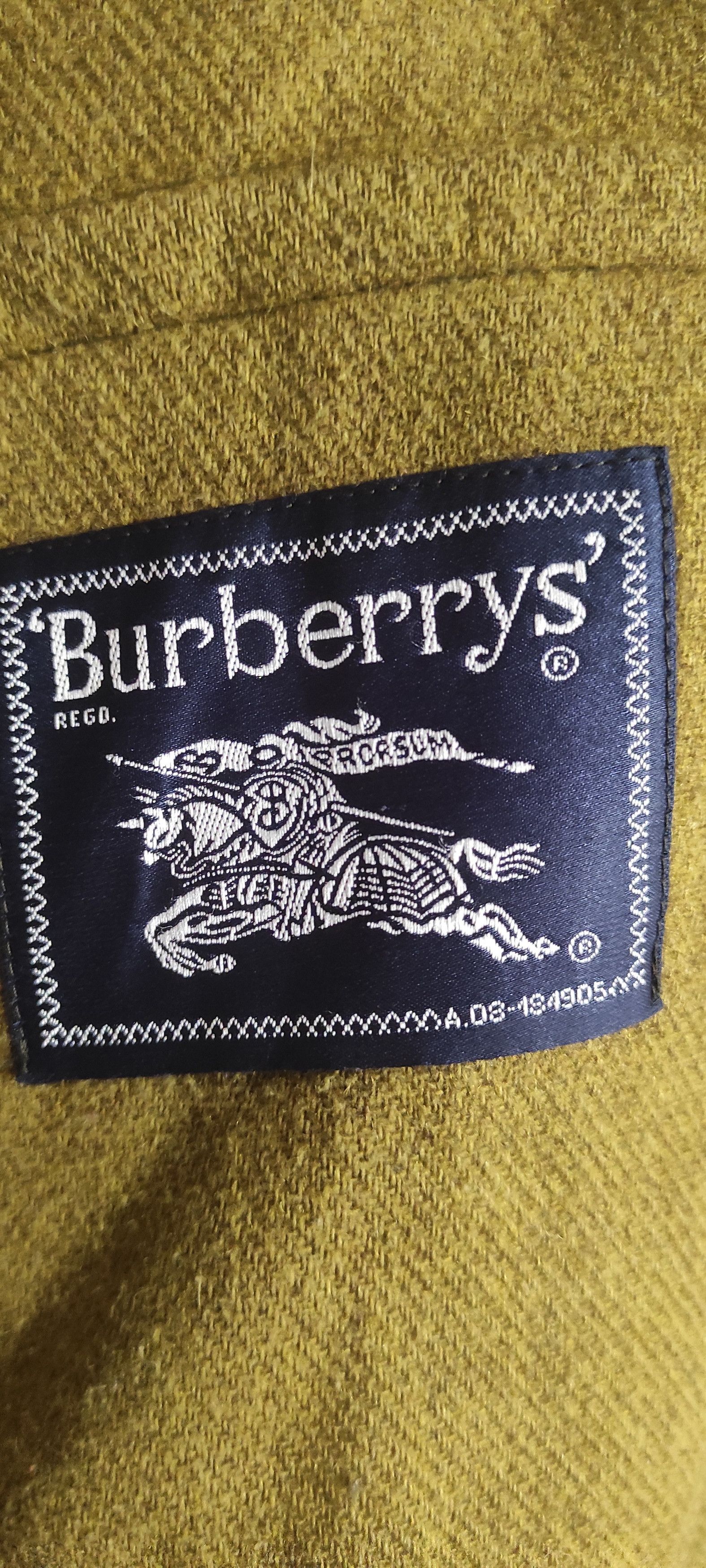 Burberry Prorsum × Vintage Burberrys Mens Duffle Coat Hooded Wool Nova Check Made spain Size US L / EU 52-54 / 3 - 8 Thumbnail
