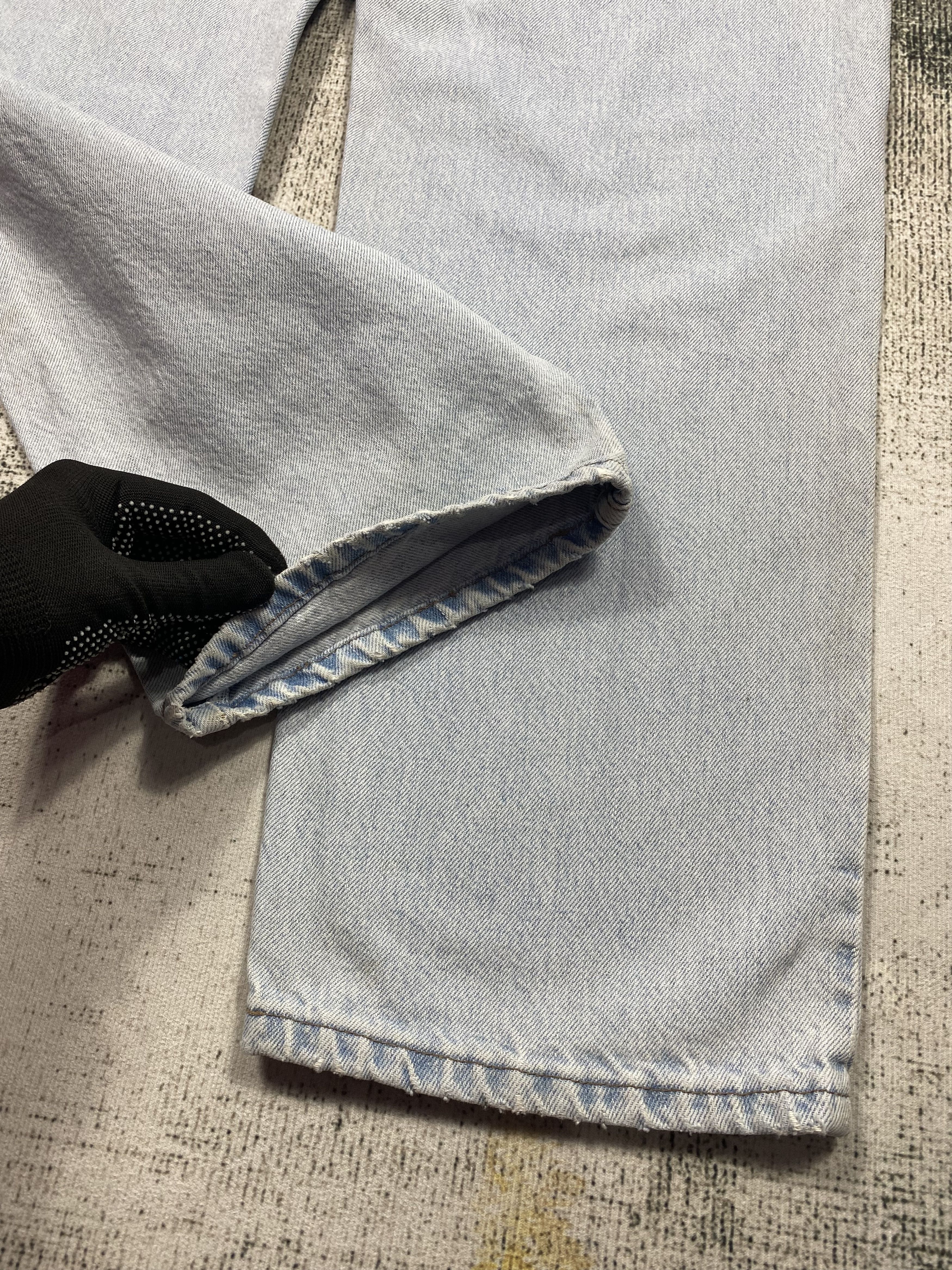 Levi's SICKS💥Vintage 90s Levis Silver Tab Distressed Jeans Size US 32 / EU 48 - 9 Thumbnail