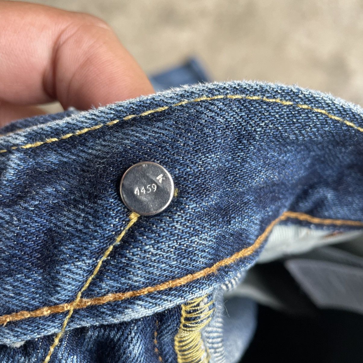 Levi's Vintage Clothing 🔥Vintage Levis 503 Stoned Washed Distress Denim Jeans Size US 31 - 12 Thumbnail