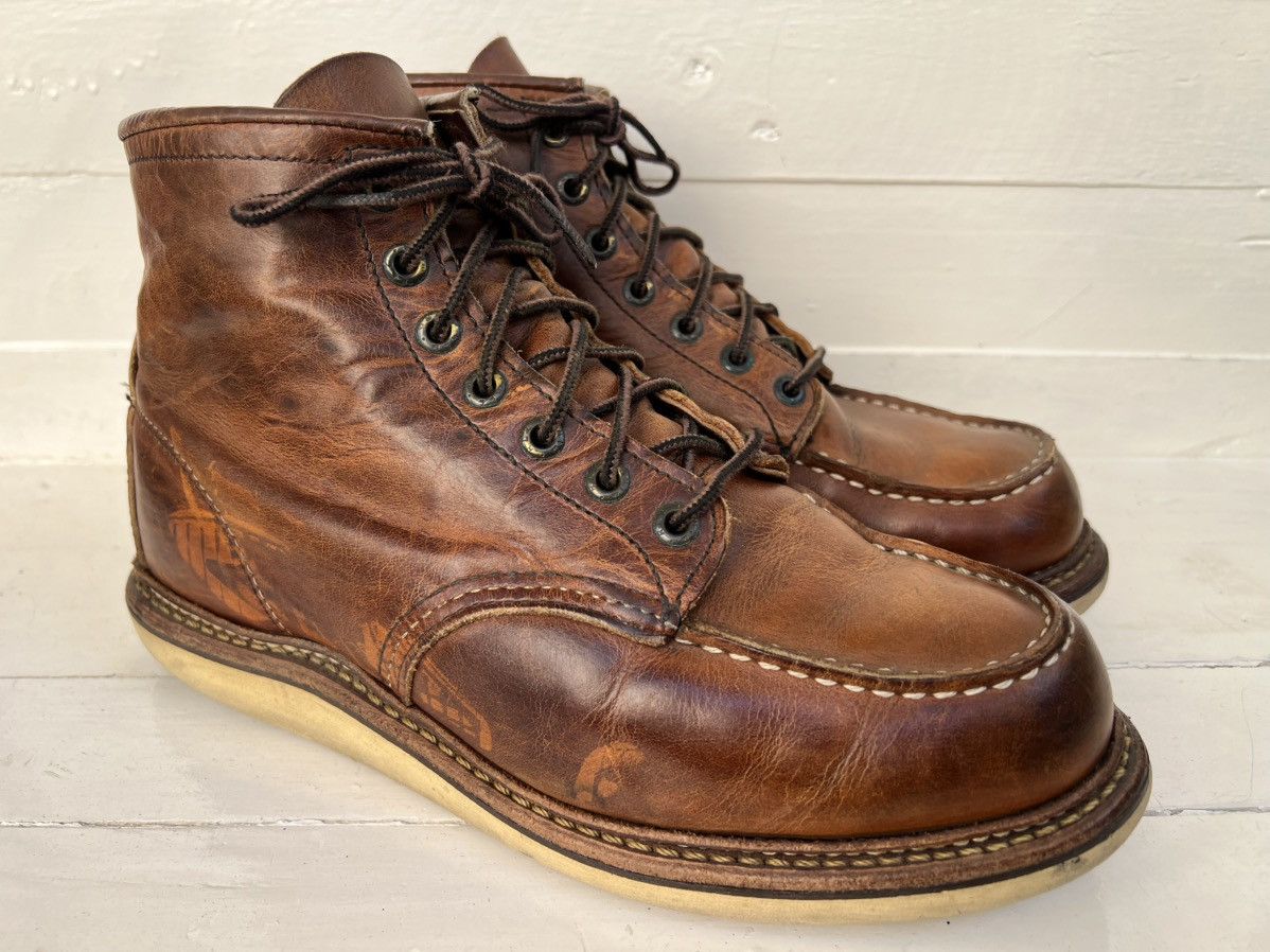 Red Wing Red Wing Heritage 1907 Men's Moc Boots Copper Rough & Tough Size US 8 / EU 41 - 1 Thumbnail