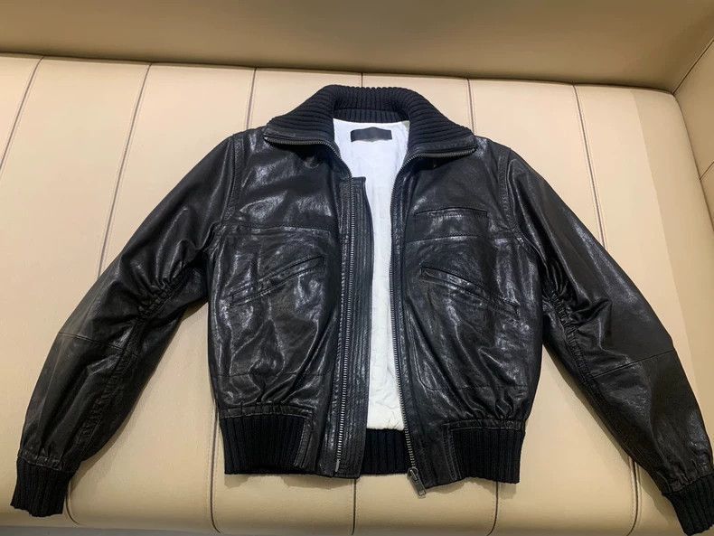 Haider Ackermann Haider Ackermann Haider Ackermann leather jacket-2507 Size US S / EU 44-46 / 1 - 1 Thumbnail
