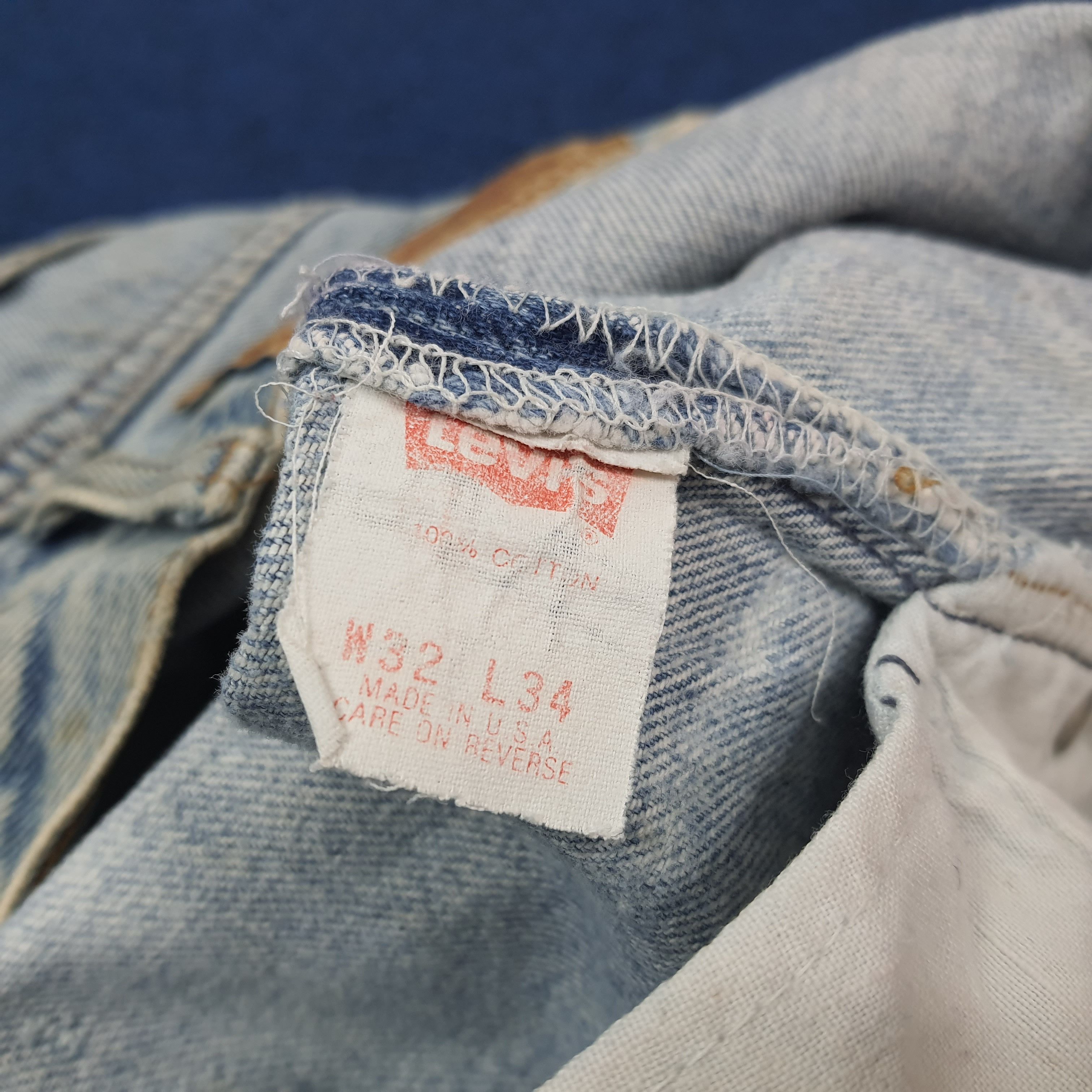 Levi's Vintage Levi's 501 Rework Denim Jeans C228N23 Size US 30 / EU 46 - 8 Thumbnail