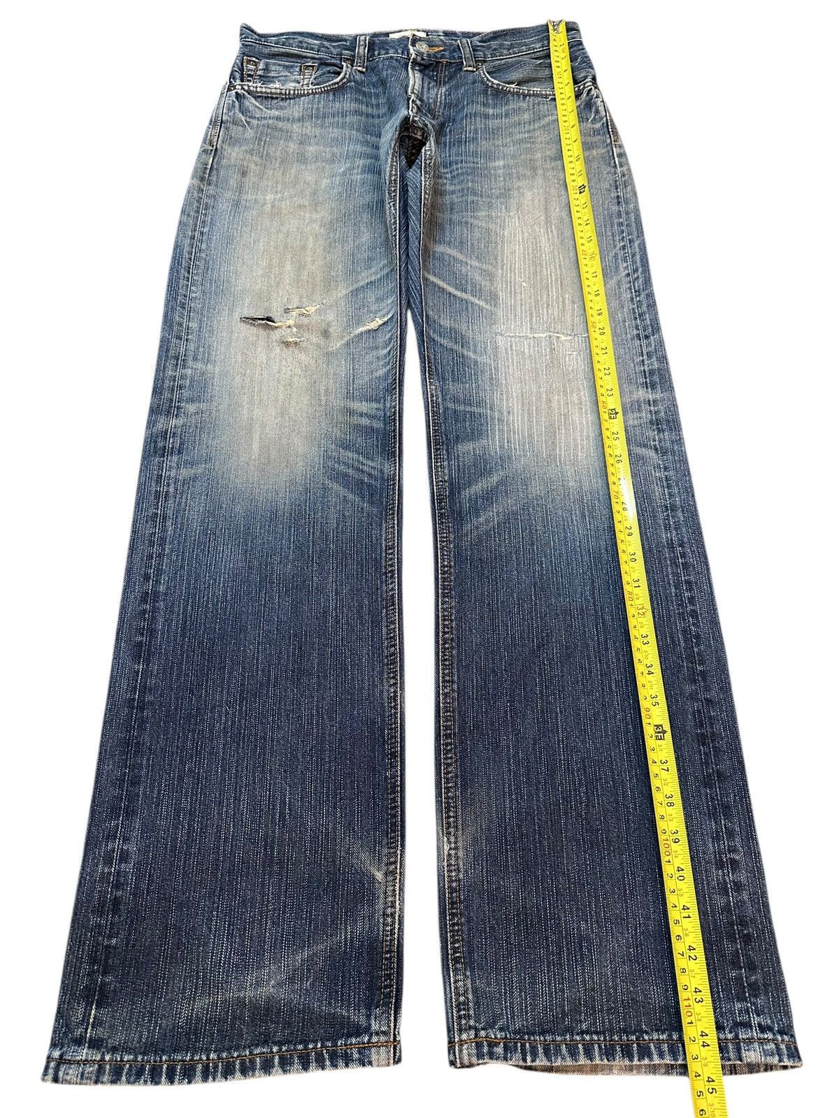 Edwin Edwin XV Exclusive Vintage Faded Wash Style Baggy Jeans Size US 34 / EU 50 - 13 Thumbnail
