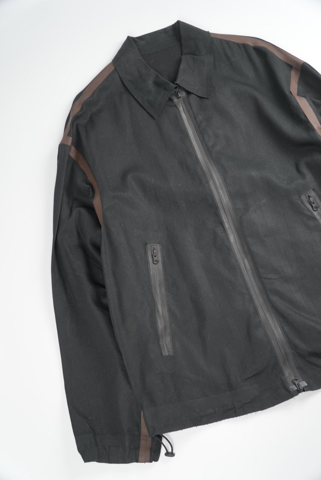Dries Van Noten Dires Van Noten Voyde Tape Sheer Tape Oversized Jacket Size US L / EU 52-54 / 3 - 3 Thumbnail