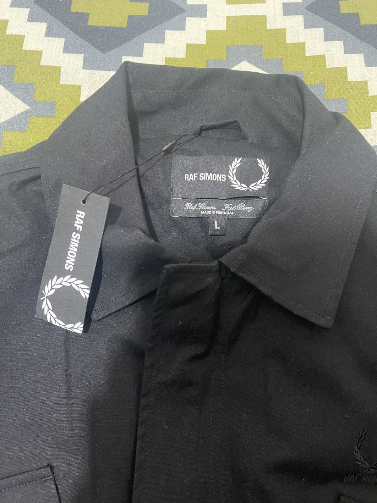 Fred Perry × Raf Simons RAF Simons x Fred Perry military jacket Size US L / EU 52-54 / 3 - 5 Thumbnail