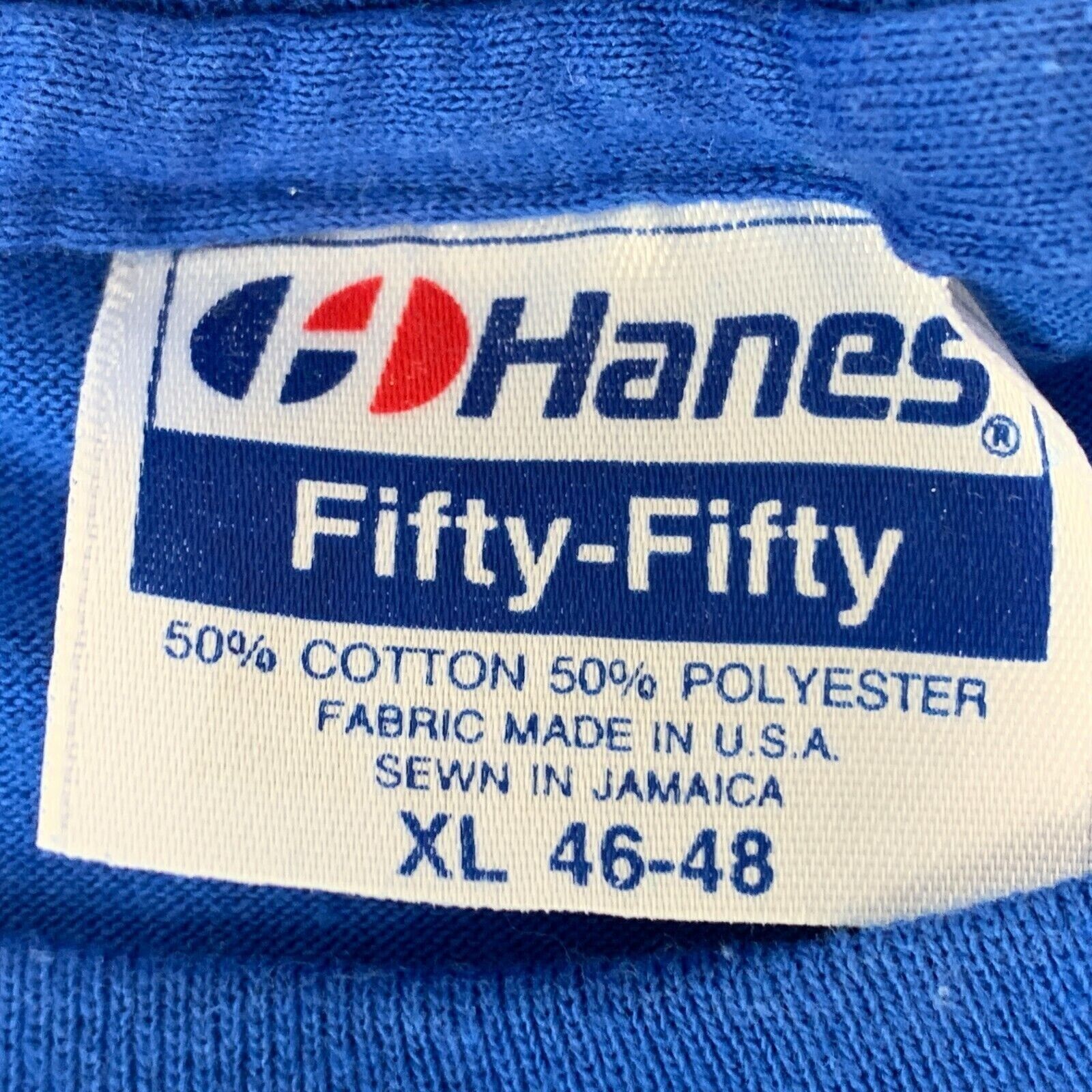 Hanes Vintage 90s Soltex Polymer Corporation T Shirt XL X-Large Size US XL / EU 56 / 4 - 10 Thumbnail