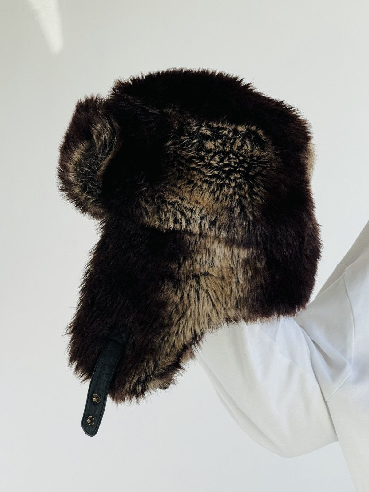 Hysteric Glamour Vintage fuzzy mohair japanese ushanka hat avant garde Size ONE SIZE - 5 Thumbnail
