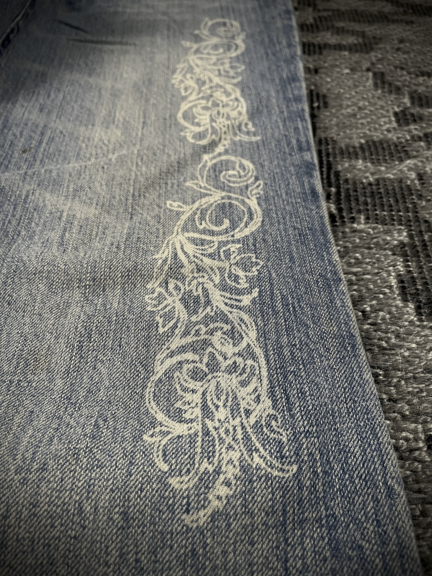 Tornado Mart Tornado Mart Tribal Flared Denim Size US 31 - 4 Thumbnail