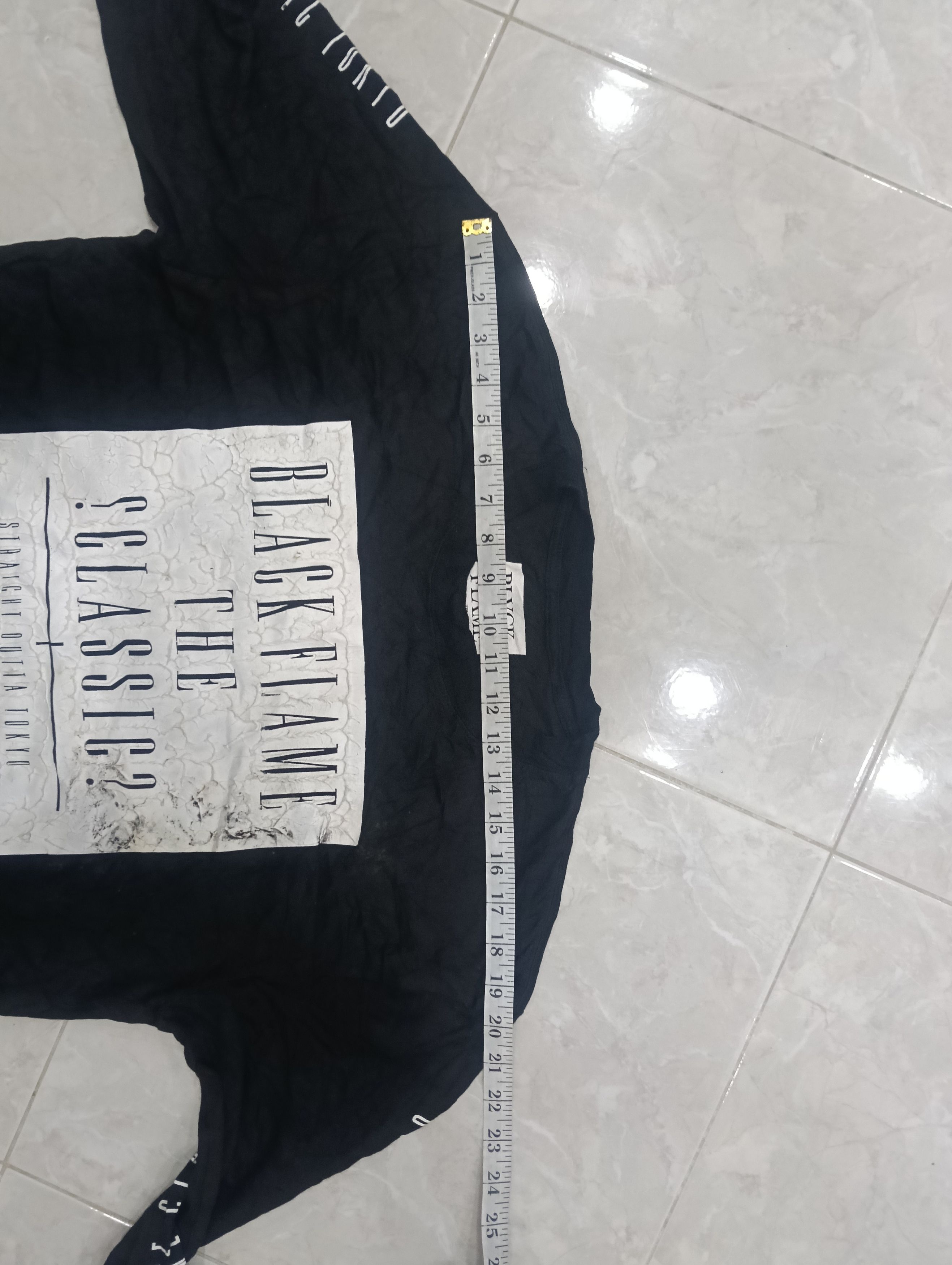 Japanese Brand Black Flame The Classic Tee Size US M / EU 48-50 / 2 - 12 Thumbnail