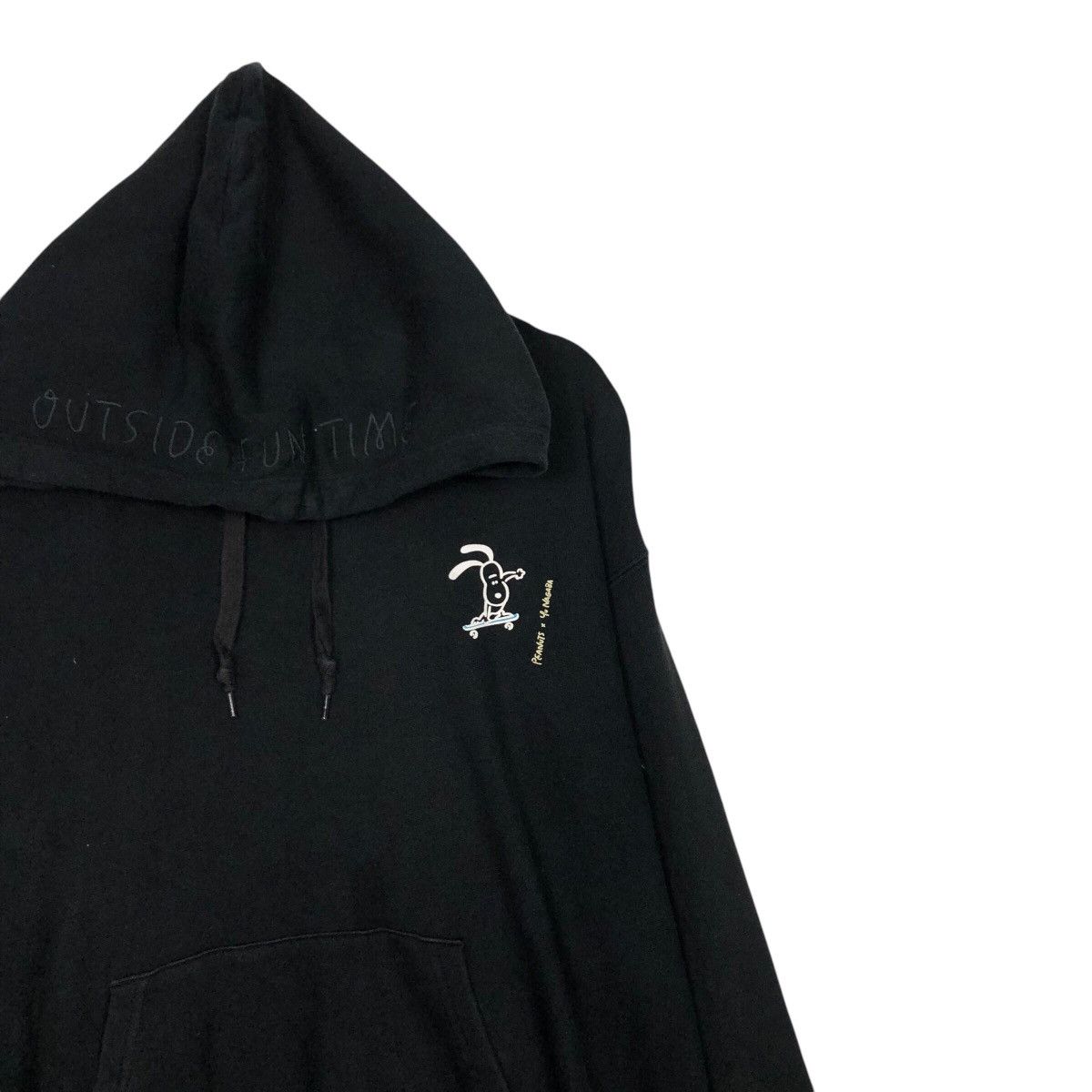Japanese Brand × Uniqlo 📌Vintage Hoodie Pull Over Peanuts X Yu Nagara Big Logo Size US XXL / EU 58 / 5 - 7 Thumbnail