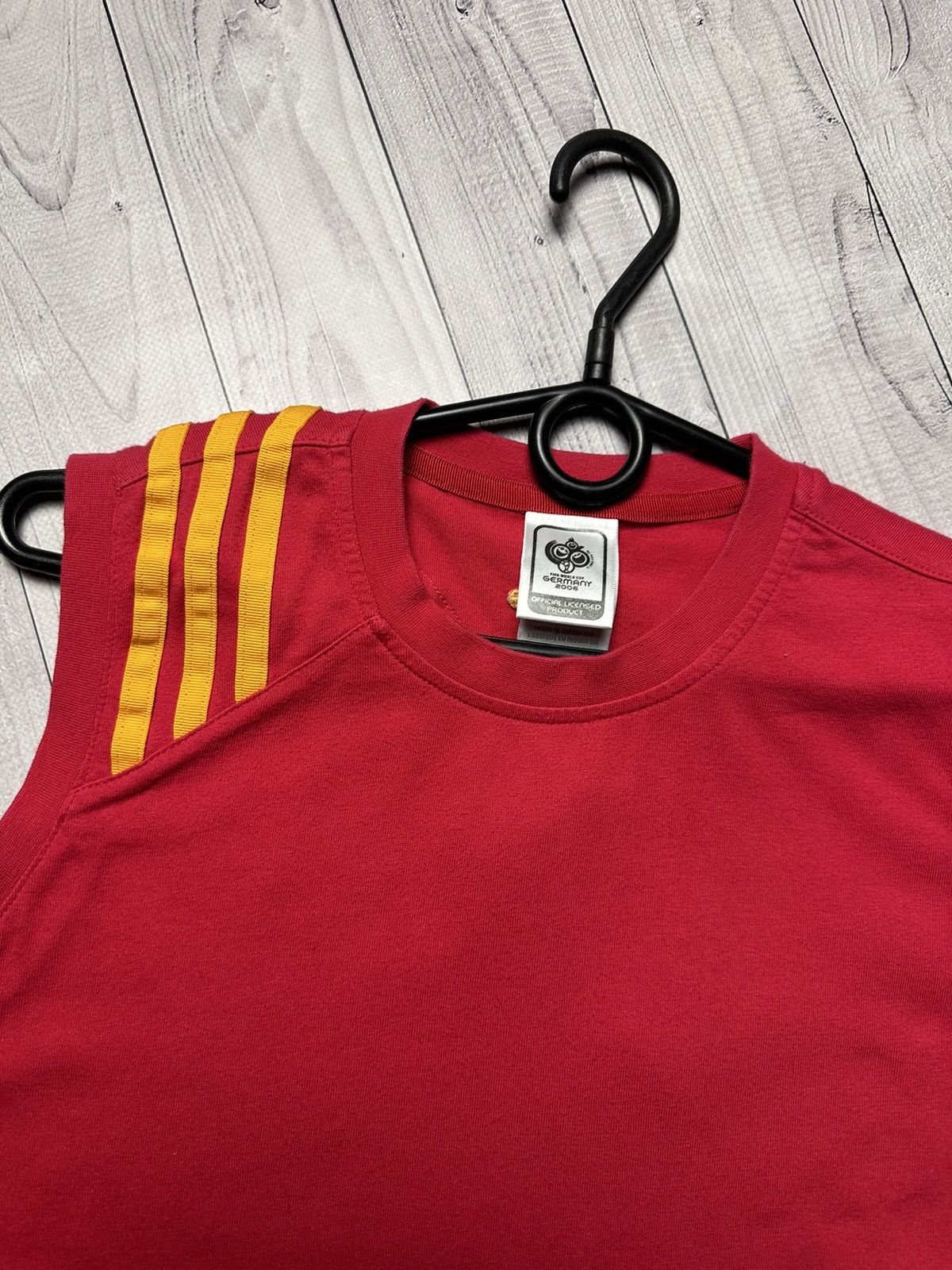 Adidas × Vintage Vintage adidas Spain soccer tee rare Germany 2006 Size US S / EU 44-46 / 1 - 4 Thumbnail