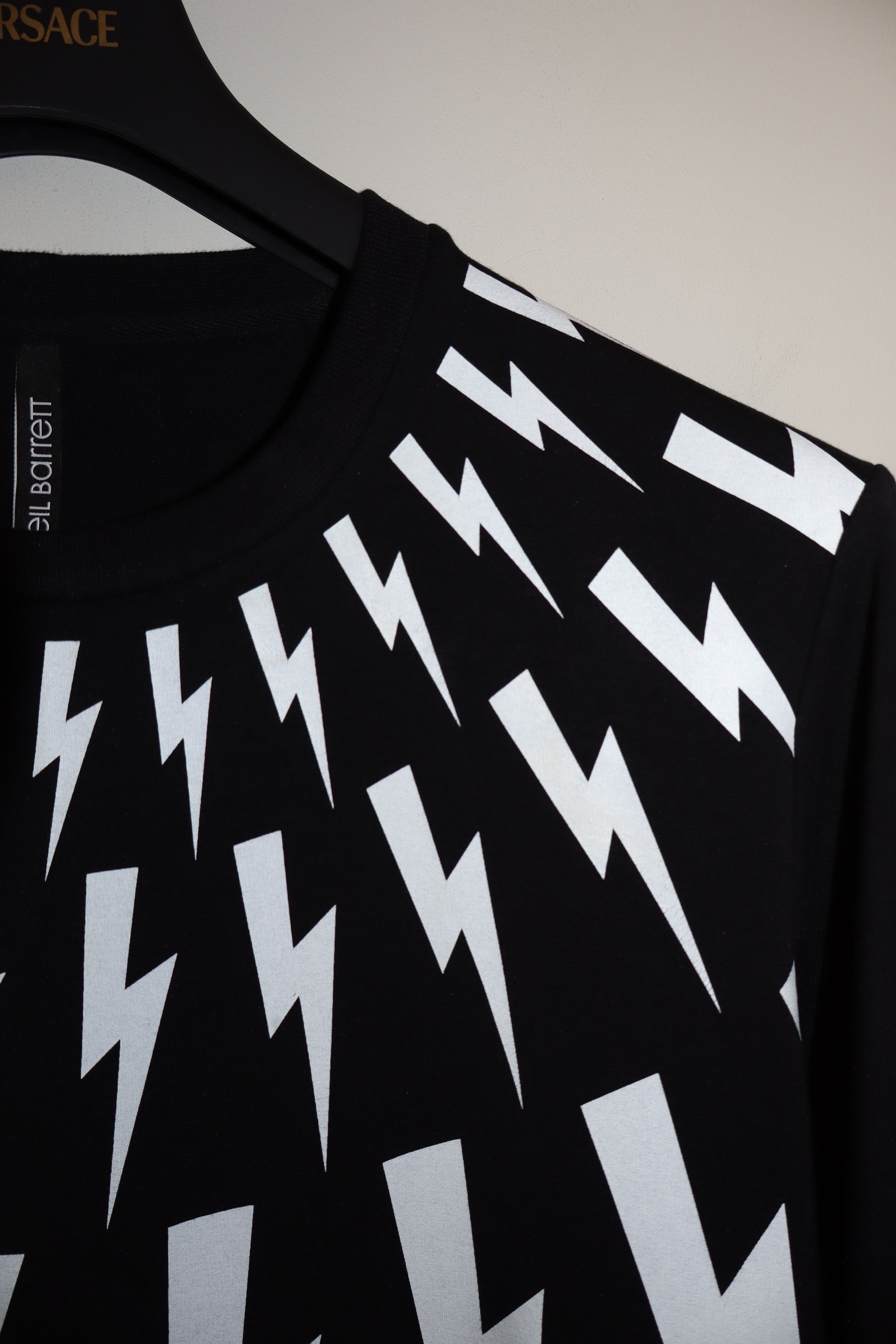 Neil Barrett Lightning bolt print sweatshirt Size US M / EU 48-50 / 2 - 11 Thumbnail