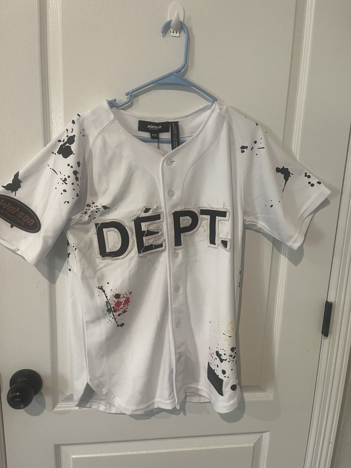 Other Watson Studios “DÉPT.” Baseball Jersey White XS Size US XS / EU 42 / 0 - 1 Thumbnail