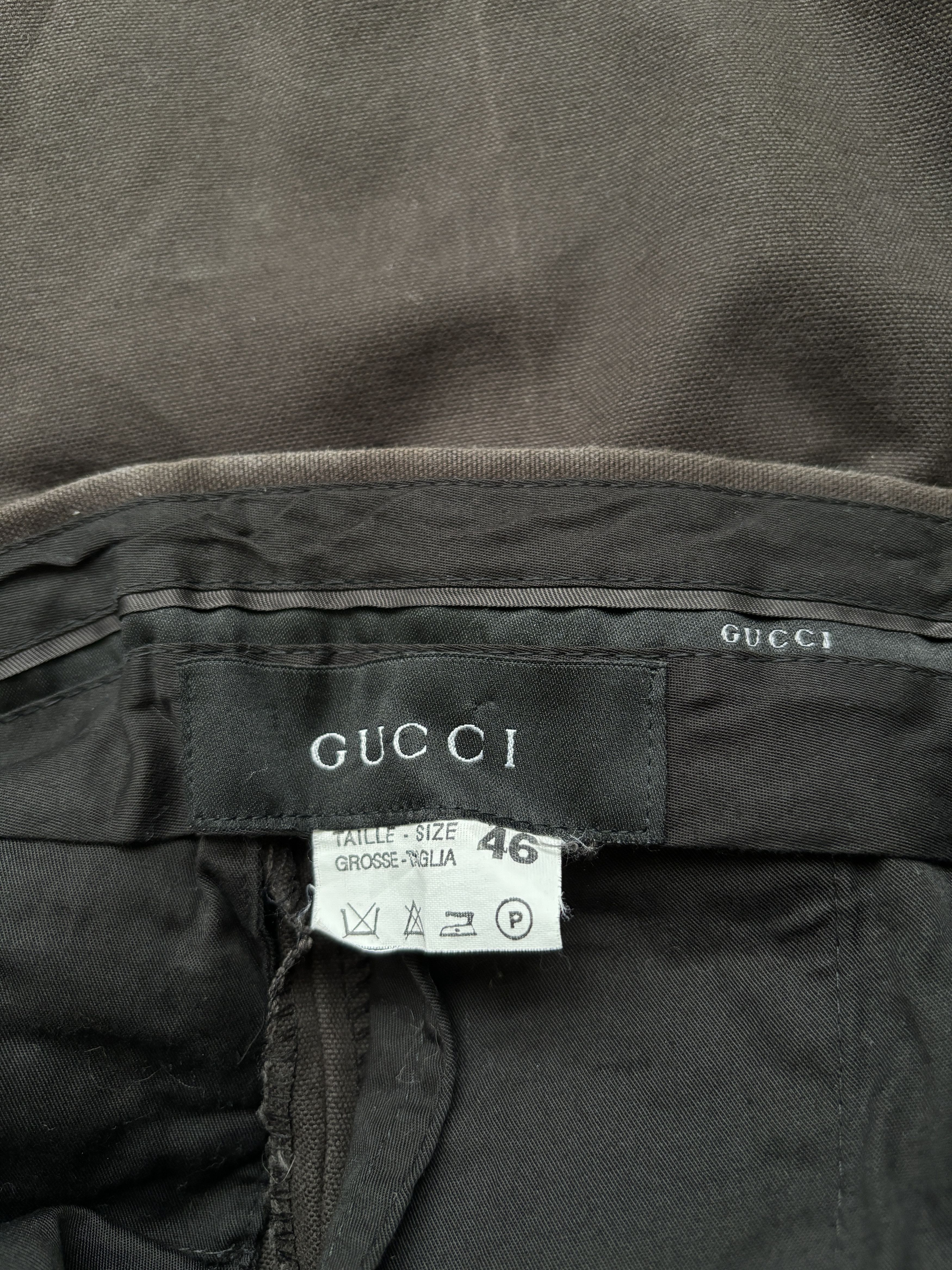 Gucci ⚡️QUICK SALE⚡️Gucci by Tom Ford Brown Trousers Pants Size US 30 / EU 46 - 4 Thumbnail