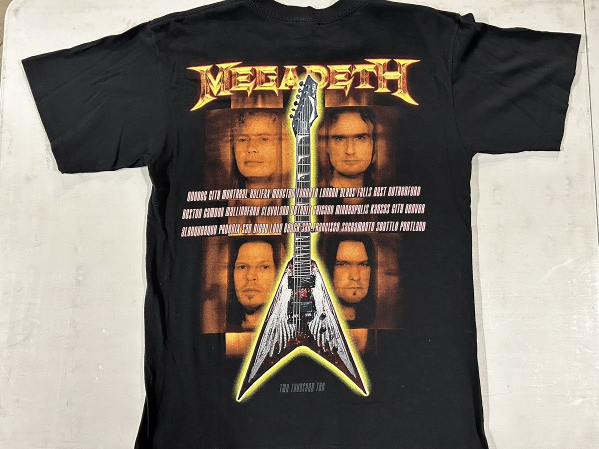 Bundle Y2K Metal Rock Band Tees Shirt Manson Megadeath Doyle