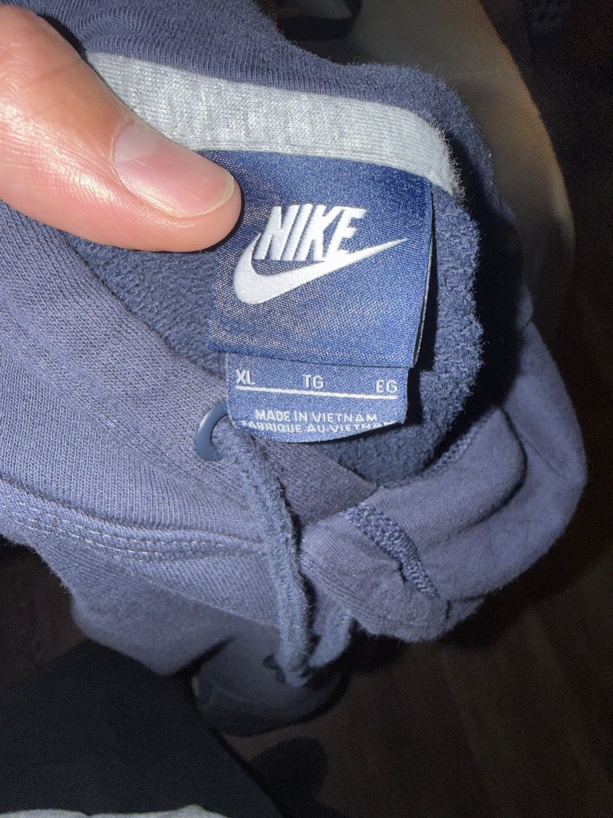 Nike Nike hoodie vintage Size US L / EU 52-54 / 3 - 3 Thumbnail
