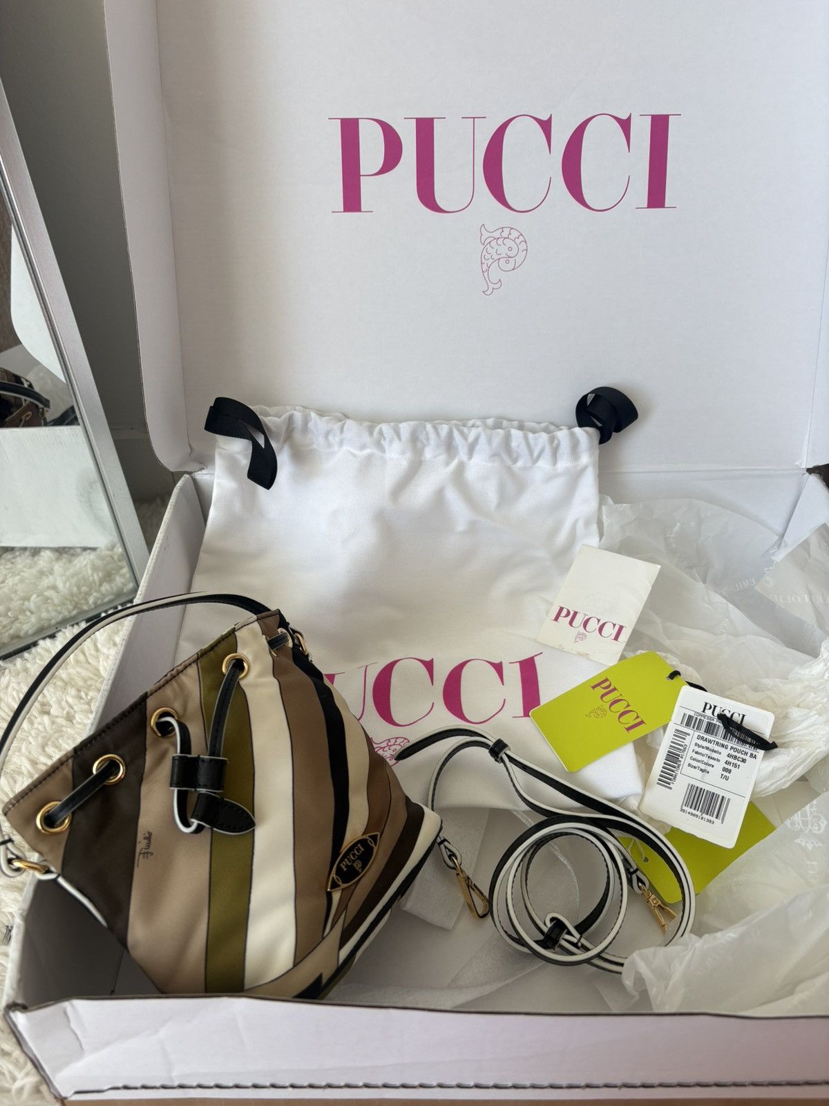 Emilio Pucci Emilio Pucci Yummy Bucket Bag Size ONE SIZE - 1 Thumbnail