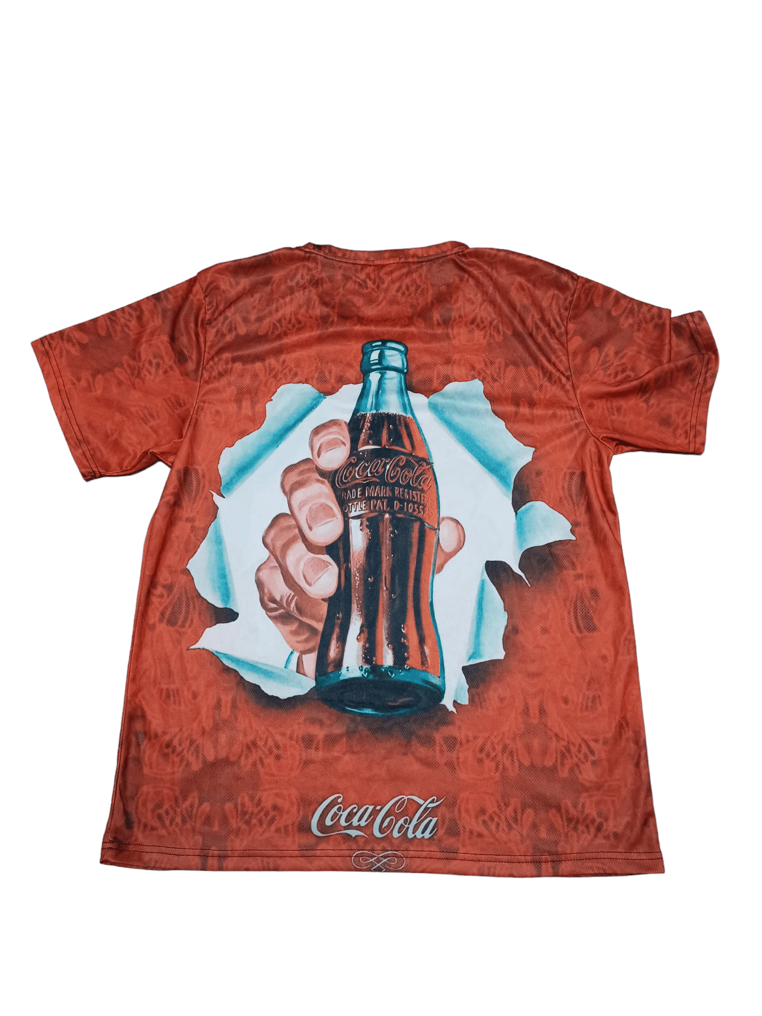 Coca Cola FANTASTIC CRAZY Y2K PRINT ALL OVER COCA COLA POLYESTER TEE Size US M / EU 48-50 / 2 - 2 Thumbnail