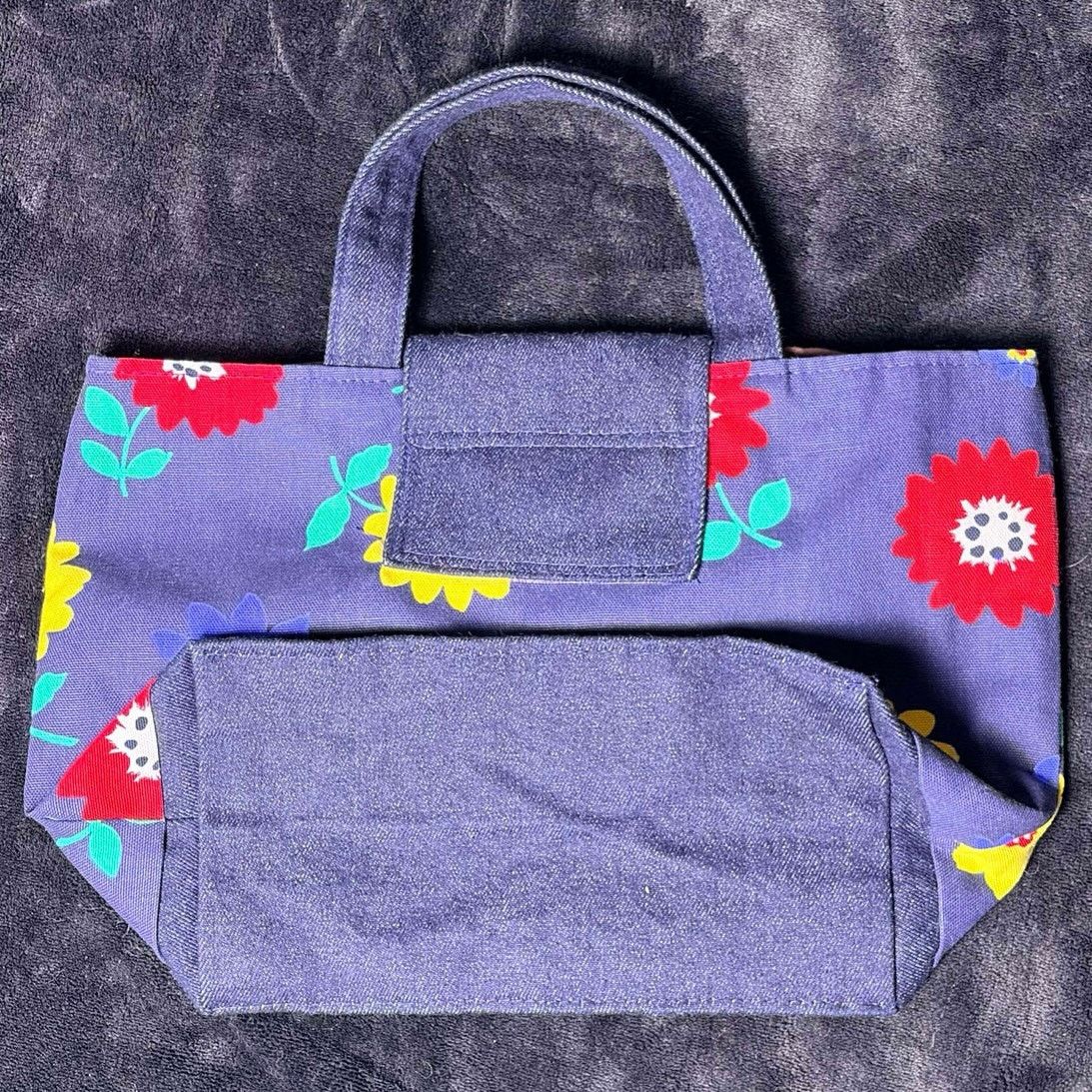 Other Blue Denim Floral Craft & Create Bag Size ONE SIZE - 6 Thumbnail