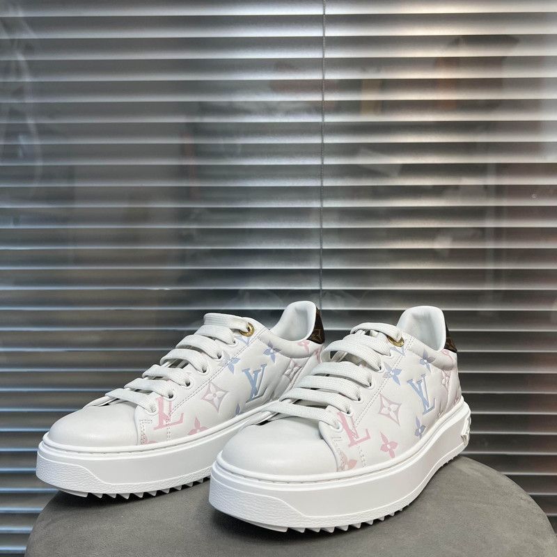 Louis Vuitton Louis Vuitton Time Out Low Top Sneakers for Women Size US 8 / IT 38 - 1 Thumbnail