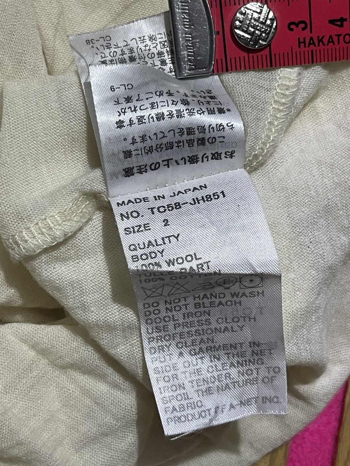 Issey Miyake TSUMORI CHISATO long sleeve tshirt Size L / US 10 / IT 46 - 7 Thumbnail