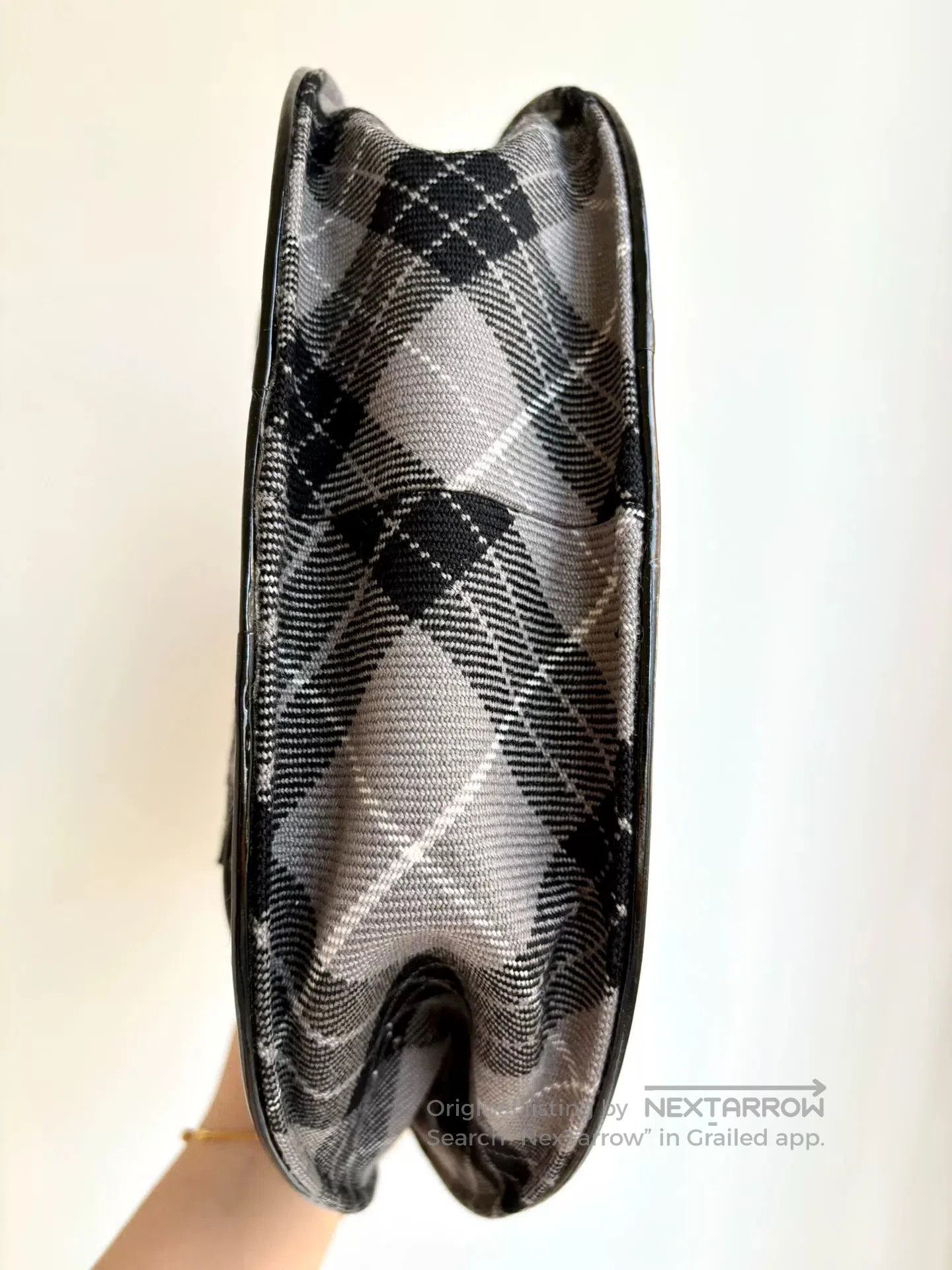 Vivienne Westwood Vivienne Westwood Vintage Gray Plaid Handbag. Size ONE SIZE - 5 Thumbnail