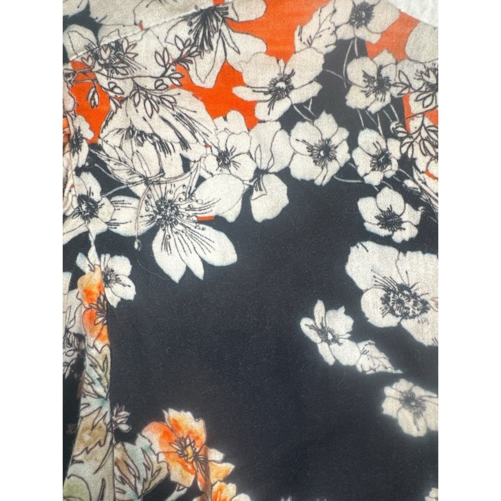 Free People Free People Floral Tie-Front Crop Top Size 0 Size XS / US 0-2 / IT 36-38 - 4 Thumbnail