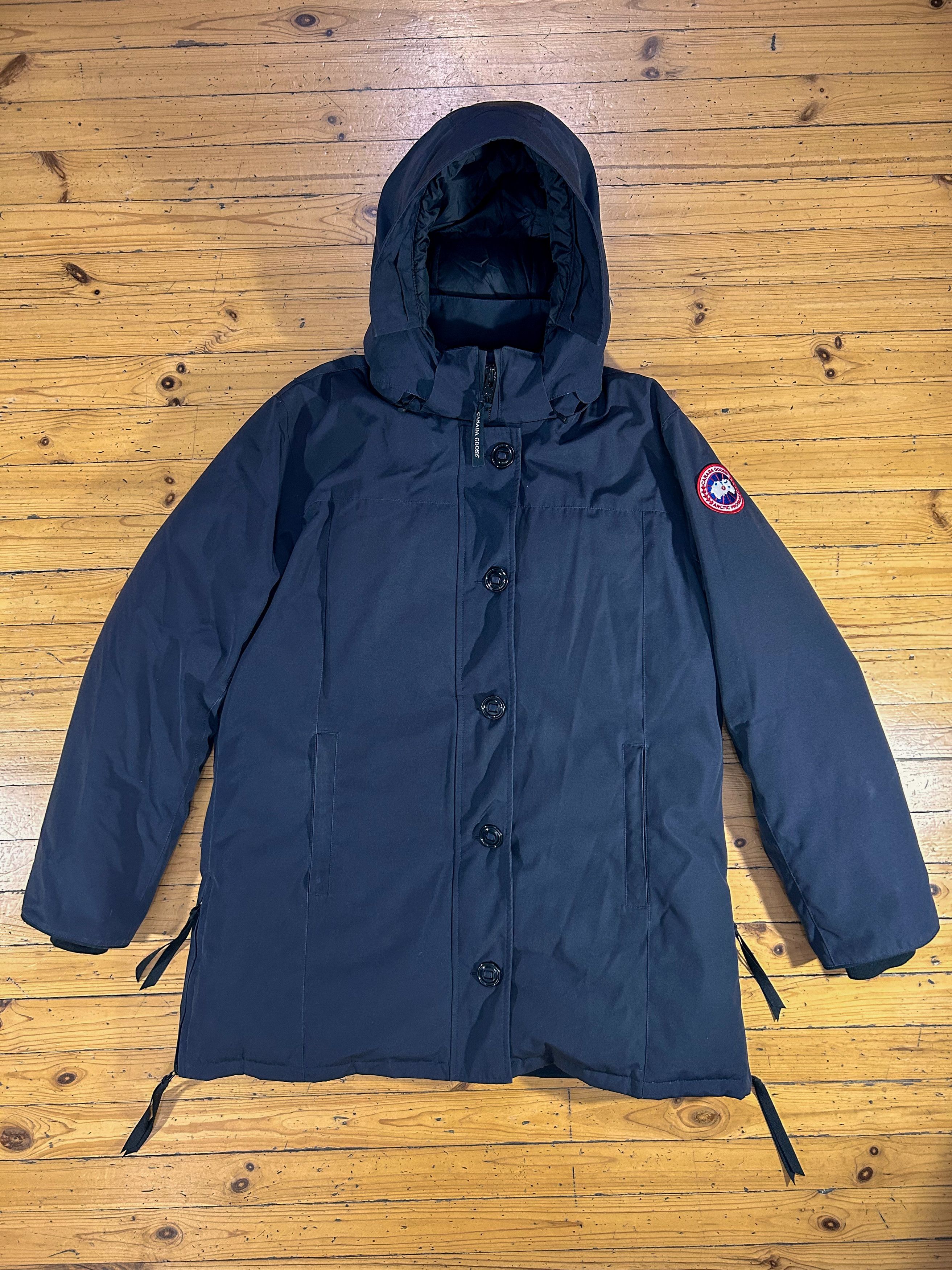 Dark Navy Blue Canada Goose factory Parka