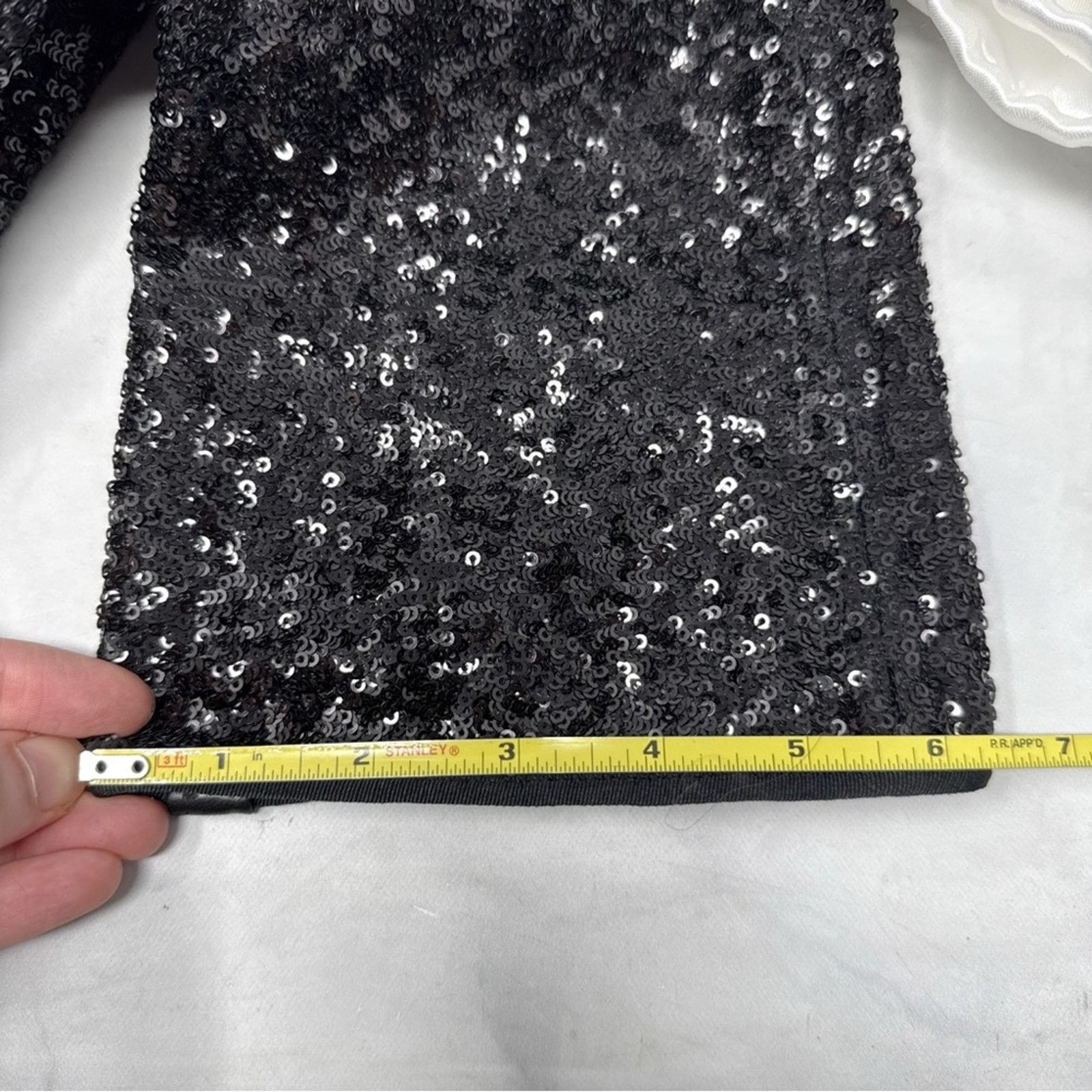 Roger Vivier NEW Roger Vivier Sequin OTK Over the Knee Boots Black 35 Size US 5 / IT 35 - 12 Thumbnail
