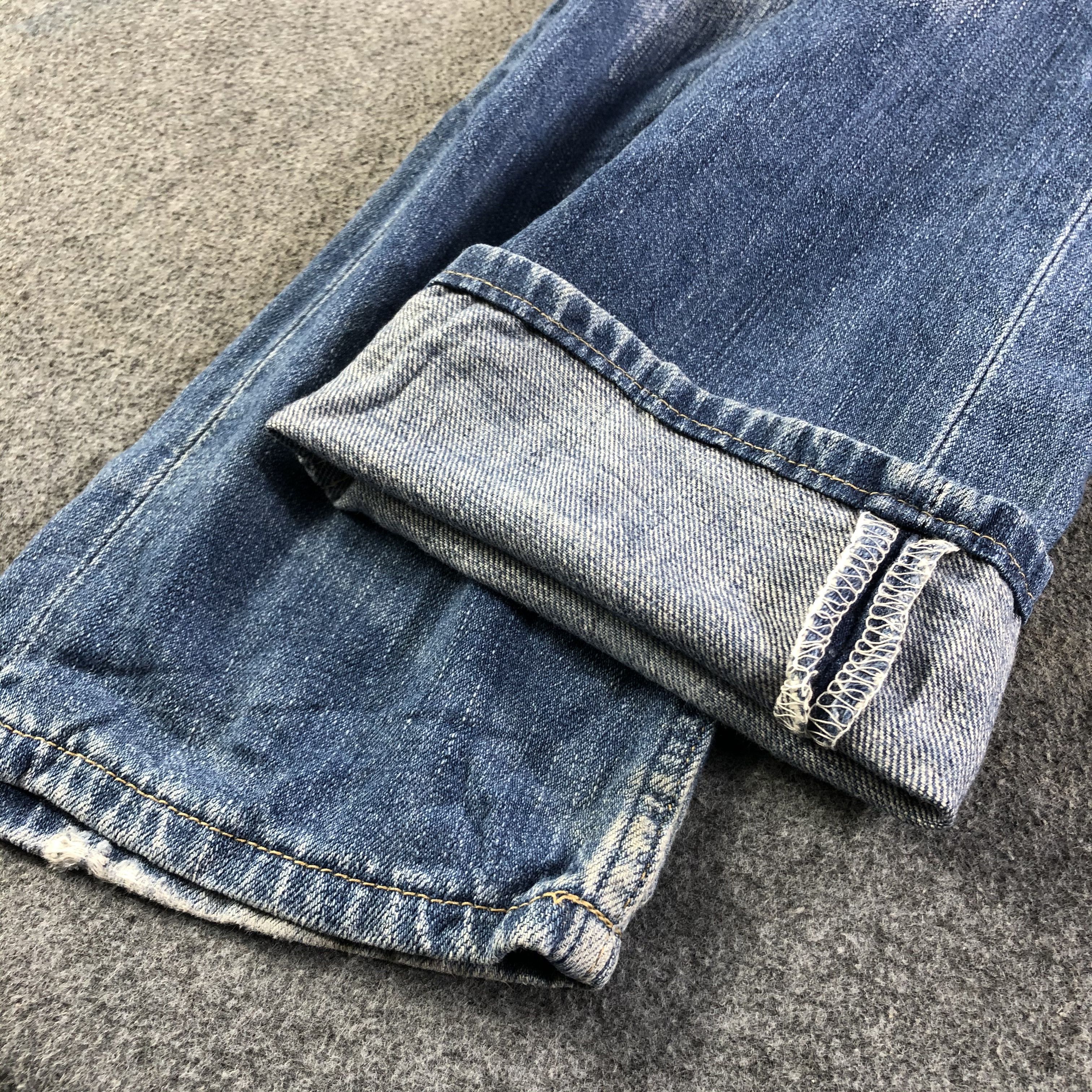 Levi's 90s Vintage Blue Wash Levis 505 Jeans-J2897 Size US 33 - 7 Thumbnail