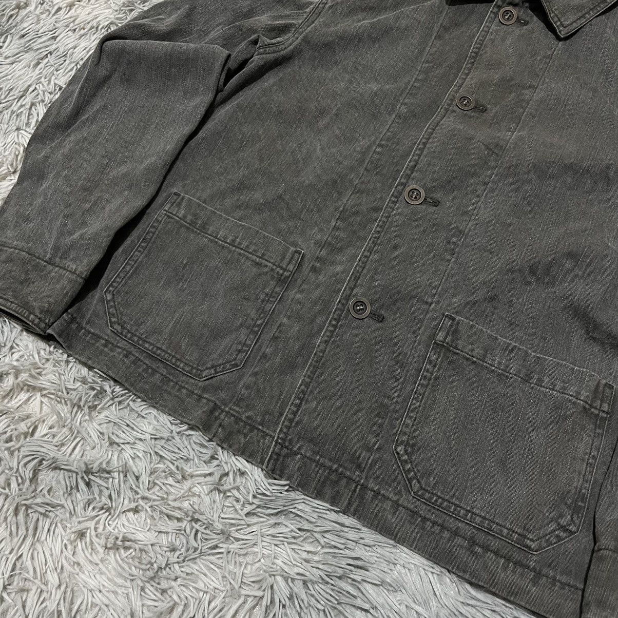 Issey Miyake Issey Miyake Plantation Denim Boxy Jacket Size US S / EU 44-46 / 1 - 3 Thumbnail