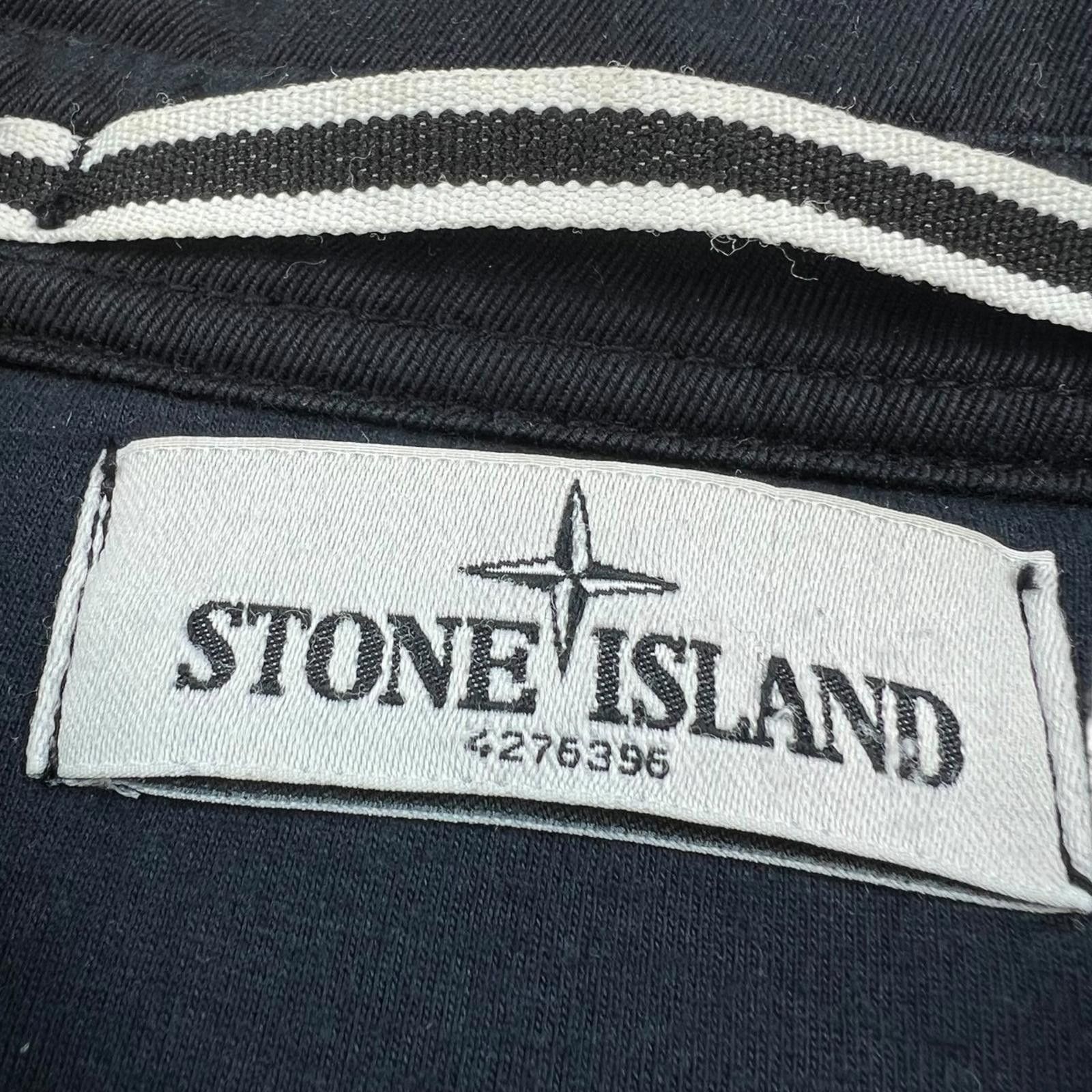 Stone Island Stone Island Navy Quilted Overshirt Size US XXL / EU 58 / 5 - 3 Thumbnail