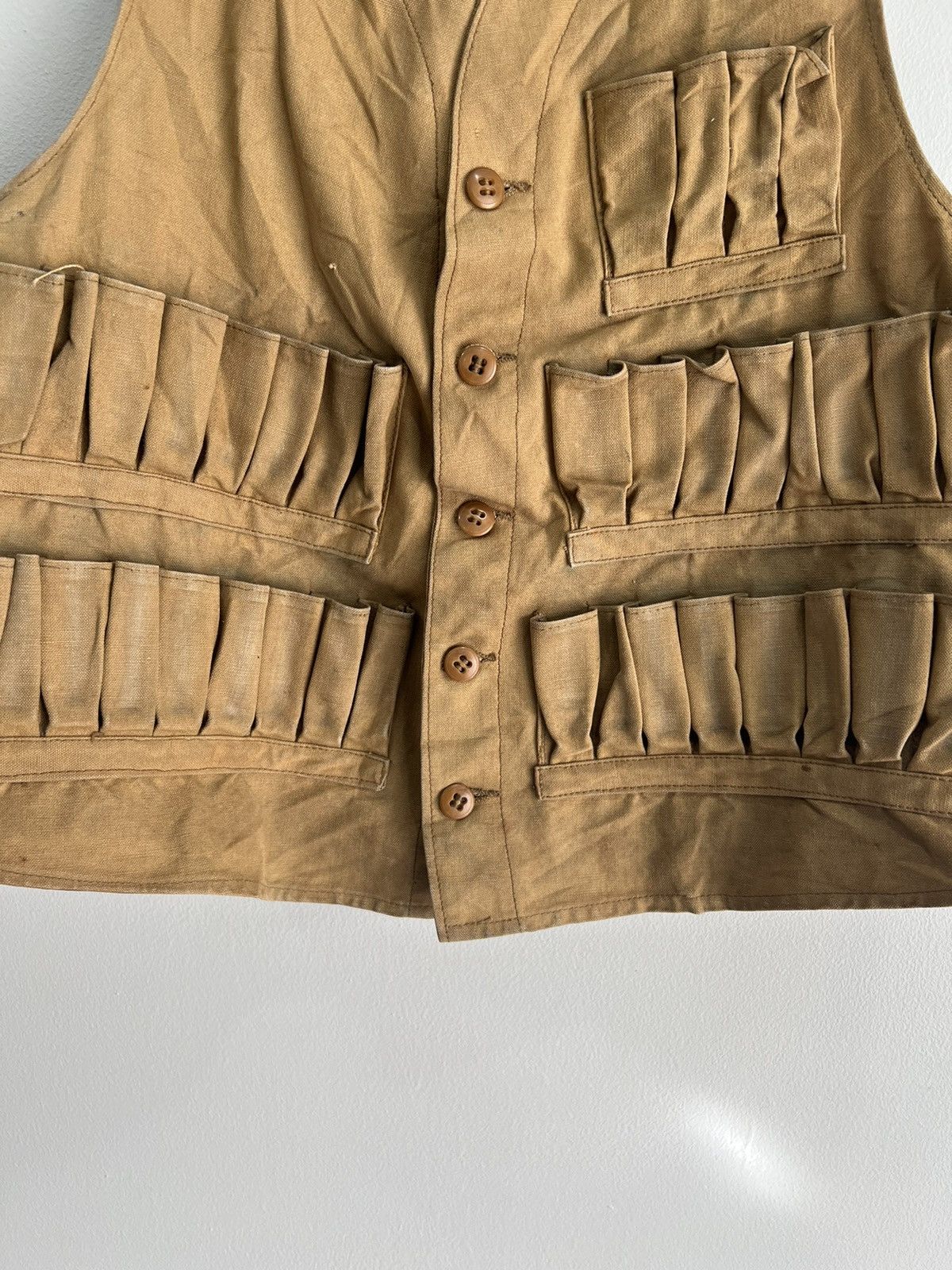 Vintage Vintage 1940s 30s Redhead Hunting Utility Vest jacket hoodie Size US S / EU 44-46 / 1 - 3 Thumbnail