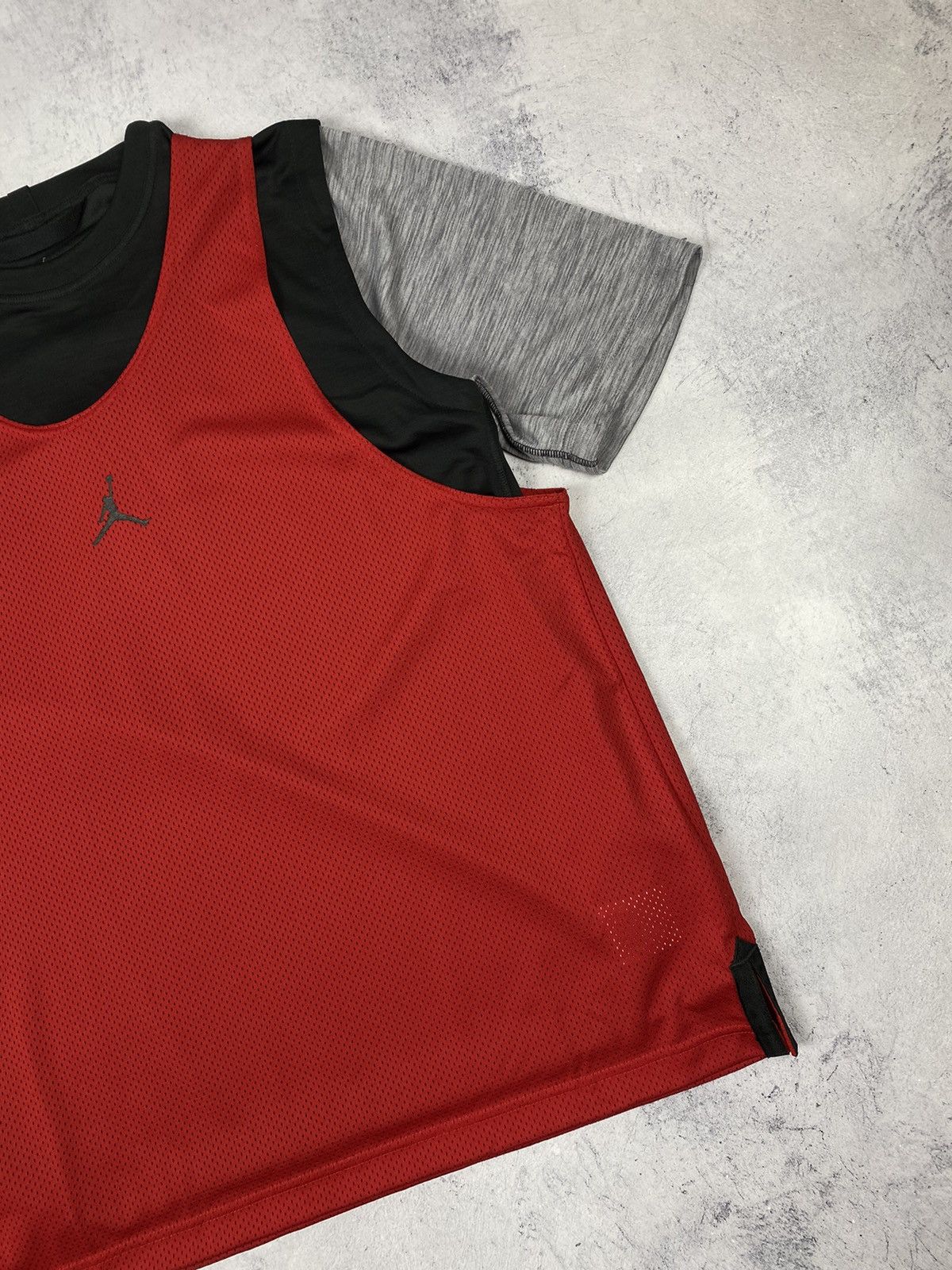 Jordan Brand × Nike Nike Jordan Dri Fit Basketball Combo Statement Tank Top Tee Size US M / EU 48-50 / 2 - 6 Thumbnail