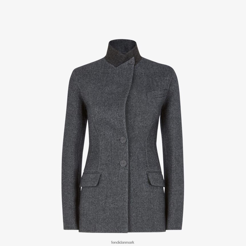 Fendi o1loc1c0824 Jacket in Grey Size M / US 6-8 / IT 42-44 - 1 Thumbnail