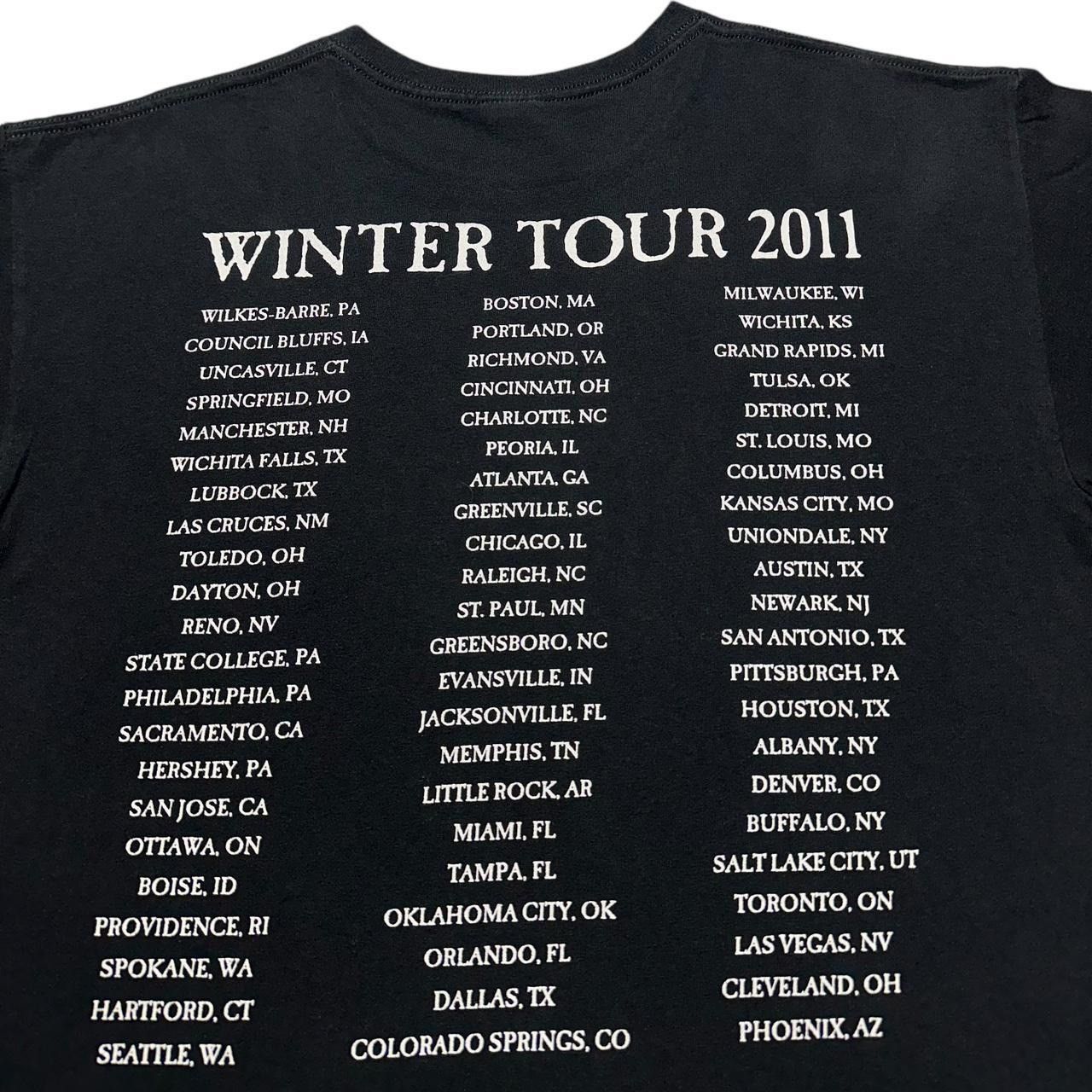 Anvil × Band Tees Trans Siberian Orchestra 2011 Winter Tour T-Shirt Size US XL / EU 56 / 4 - 4 Thumbnail