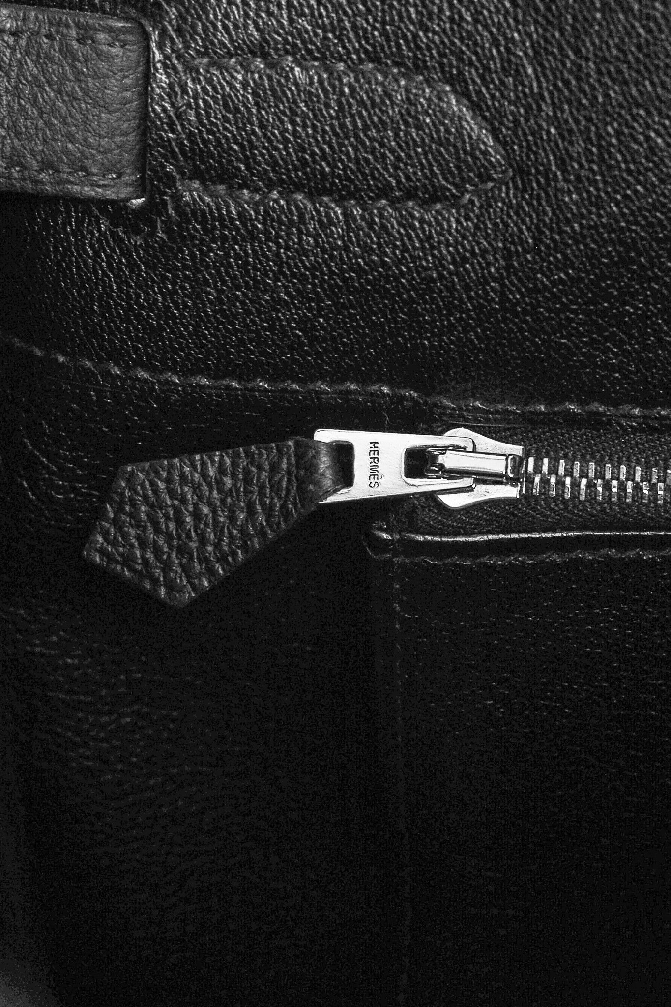 Hermes Hermes Birkin 35 Black Taurillon Clemence Leather Tote Size ONE SIZE - 20 Thumbnail
