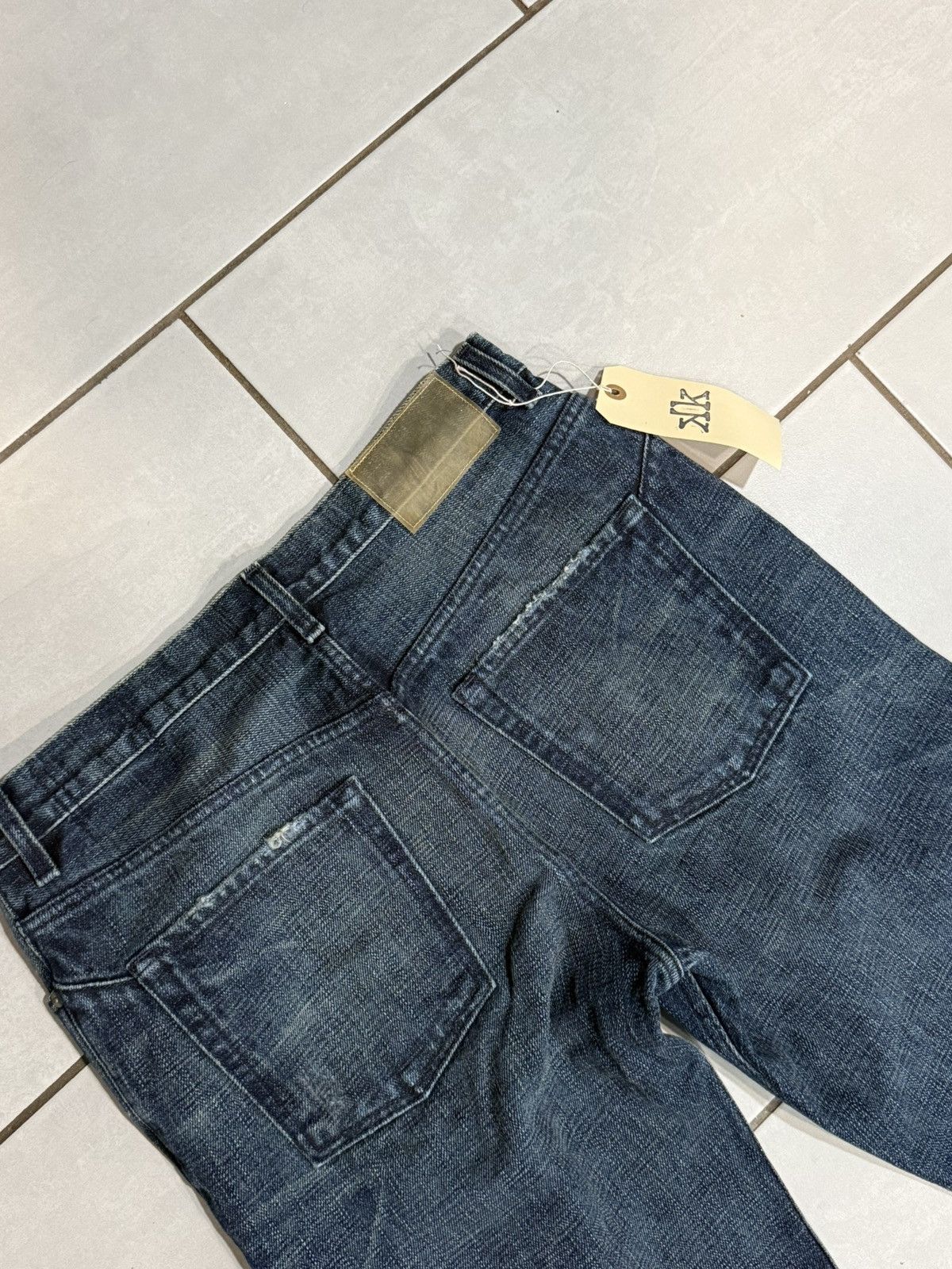 K-Two Studios Ktwo bootcut washed indigo denim Size US 32 / EU 48 - 2 Thumbnail