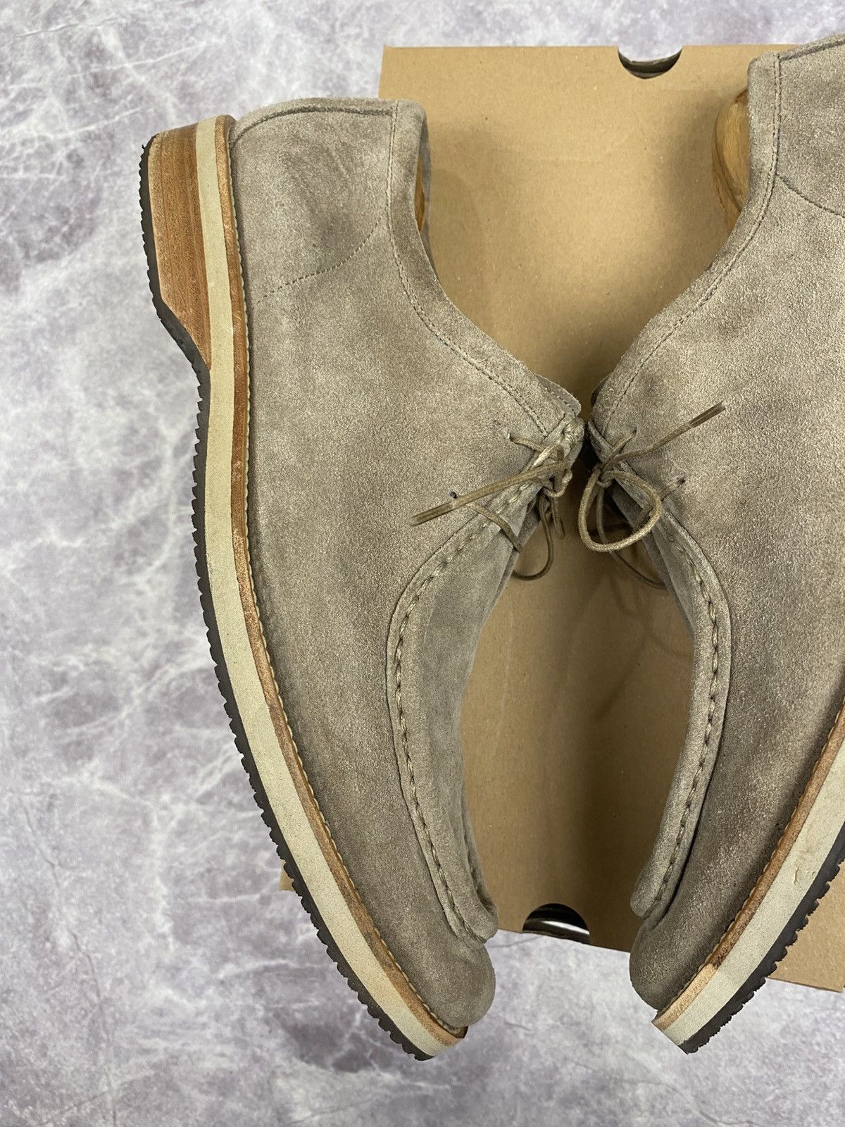 Ermenegildo Zegna Ermenegildo Zegna suede moc toe derby shoes US: 10 1/2 Size US 11.5 / EU 44-45 - 5 Thumbnail